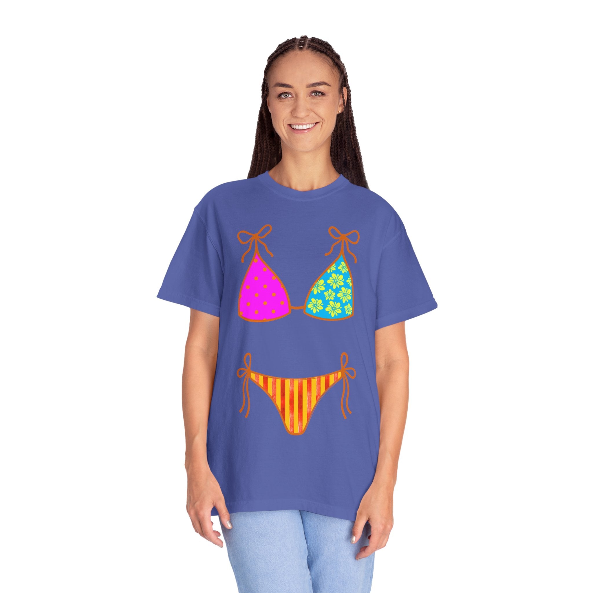 Bikini Print T-Shirt