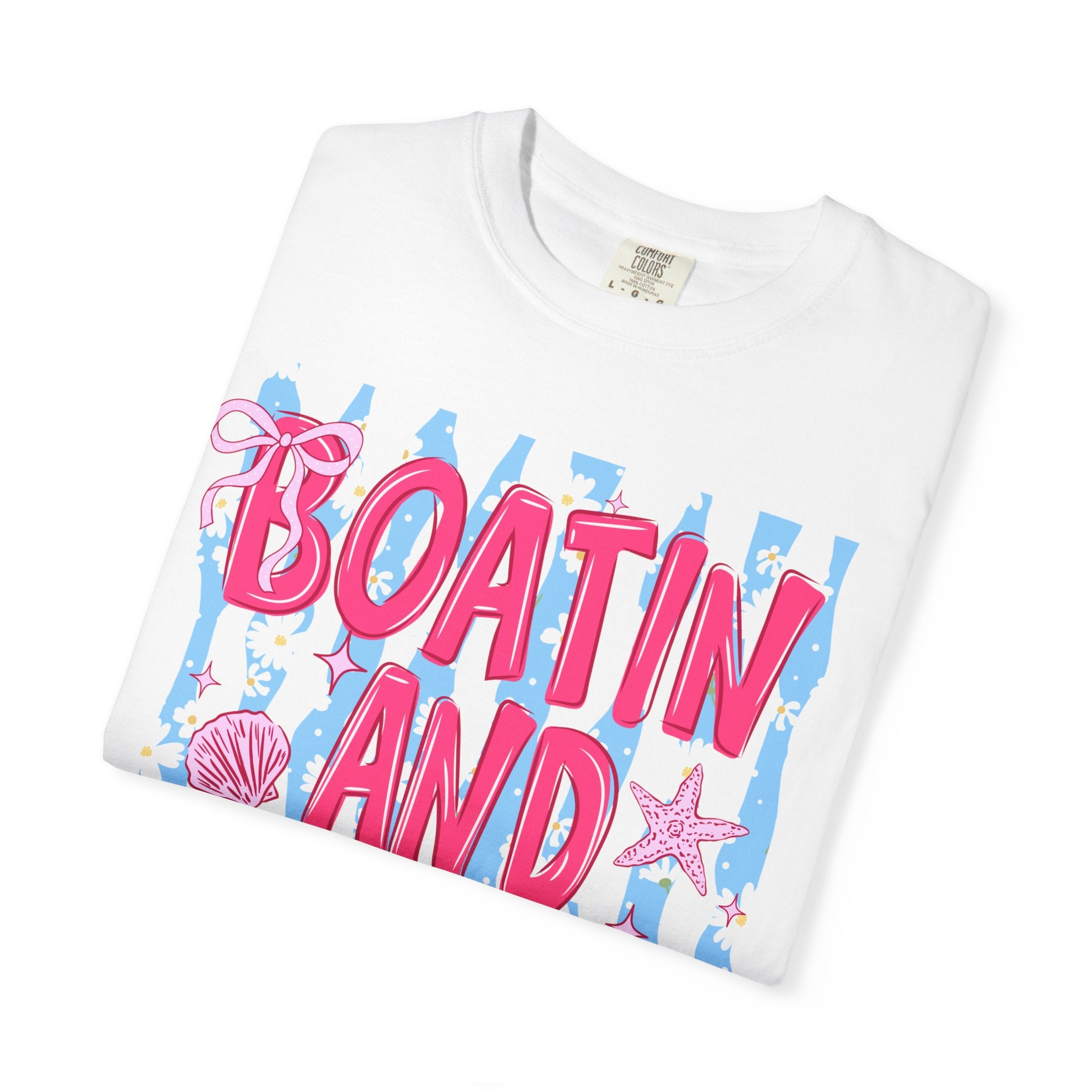 Boatin' and Floatin' Beach T-Shirt