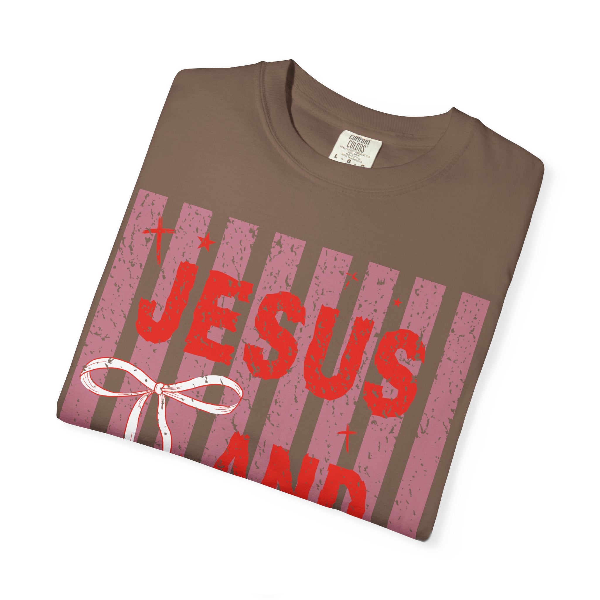 Jesus and Softball Graphic T-shirt