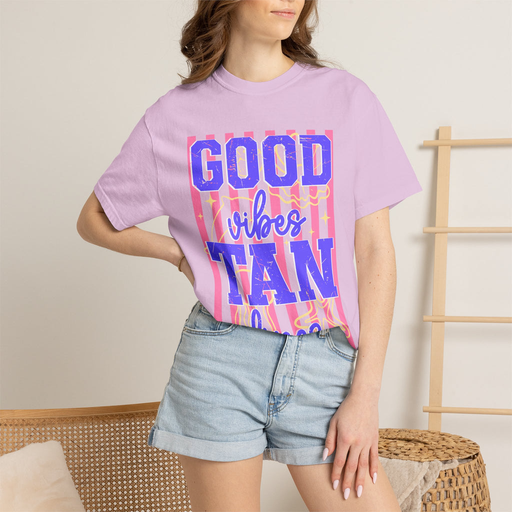 Good Vibes Tan Lines T-Shirt