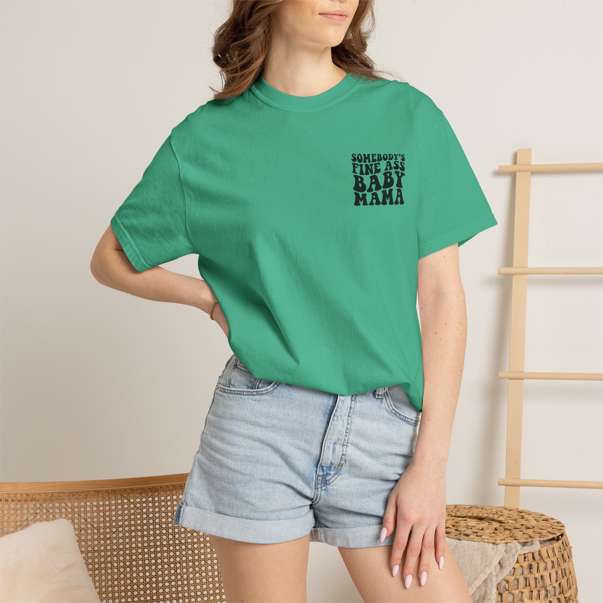 Somebody's Fine Ass Baby Mama Graphic T-Shirt