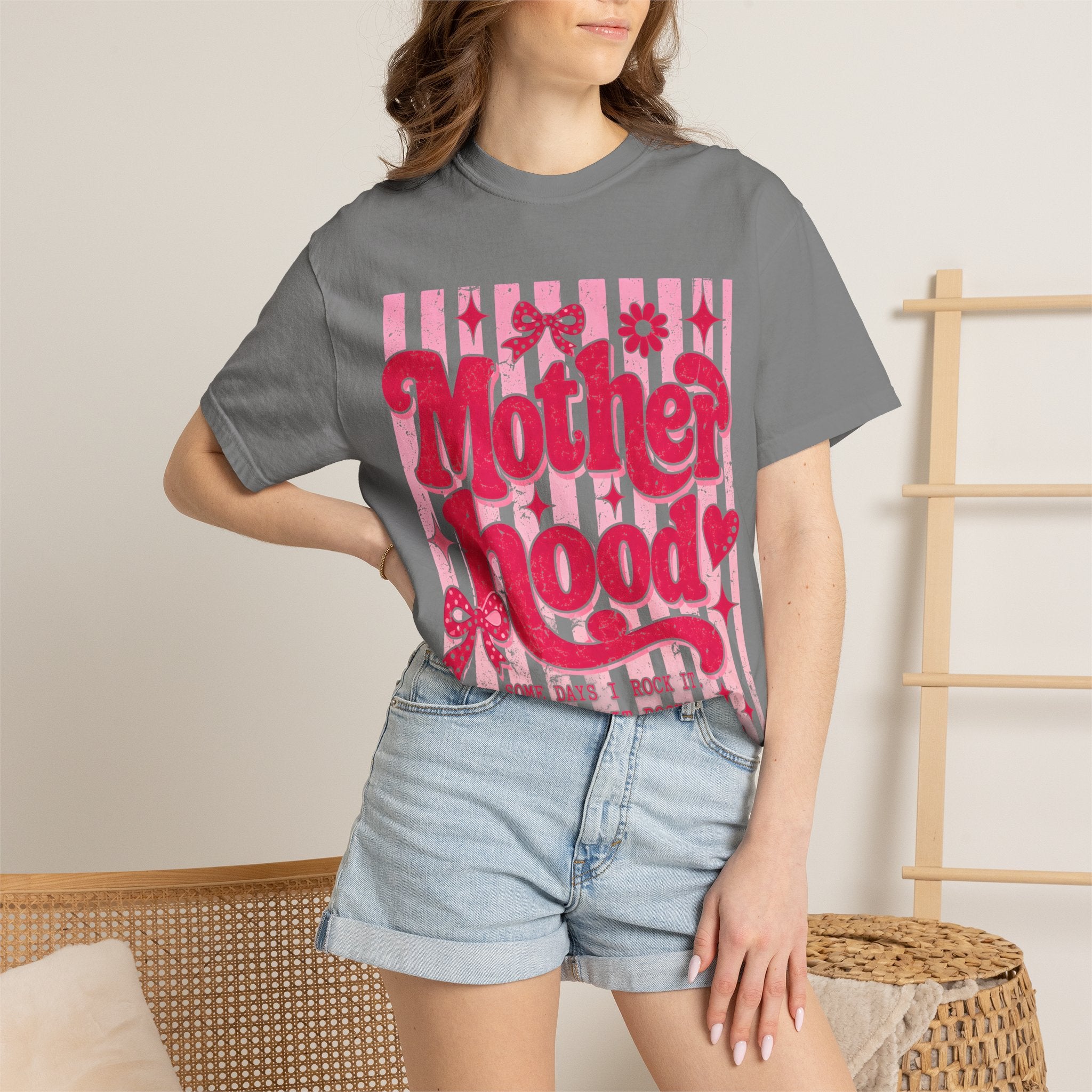 Motherhood Retro Graphic T-Shirt