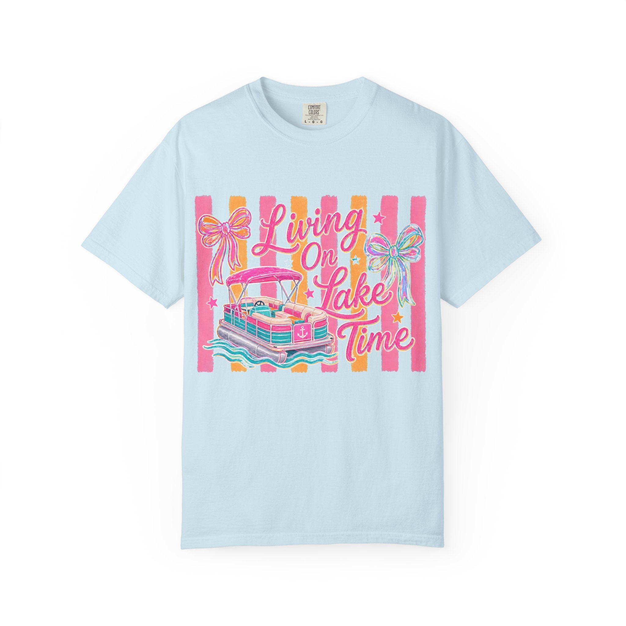 Living On Lake Time T-Shirt