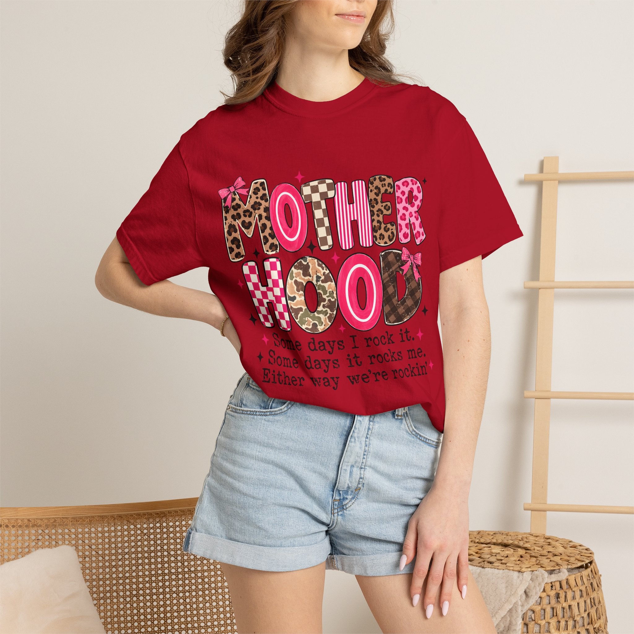 Some Days I Rock It' Casual Mom Tee