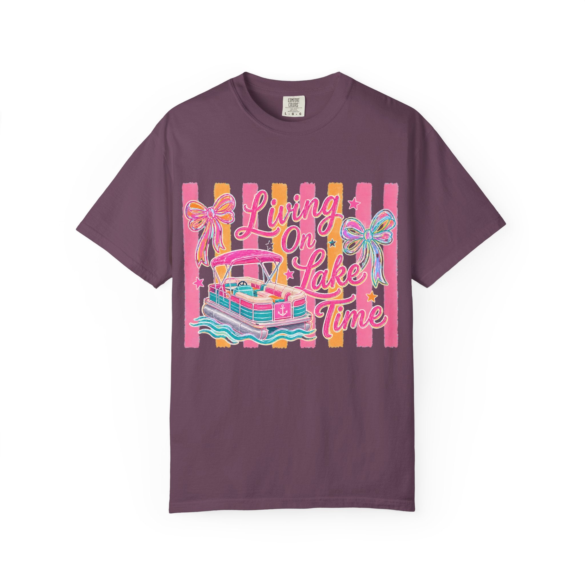 Living On Lake Time T-Shirt