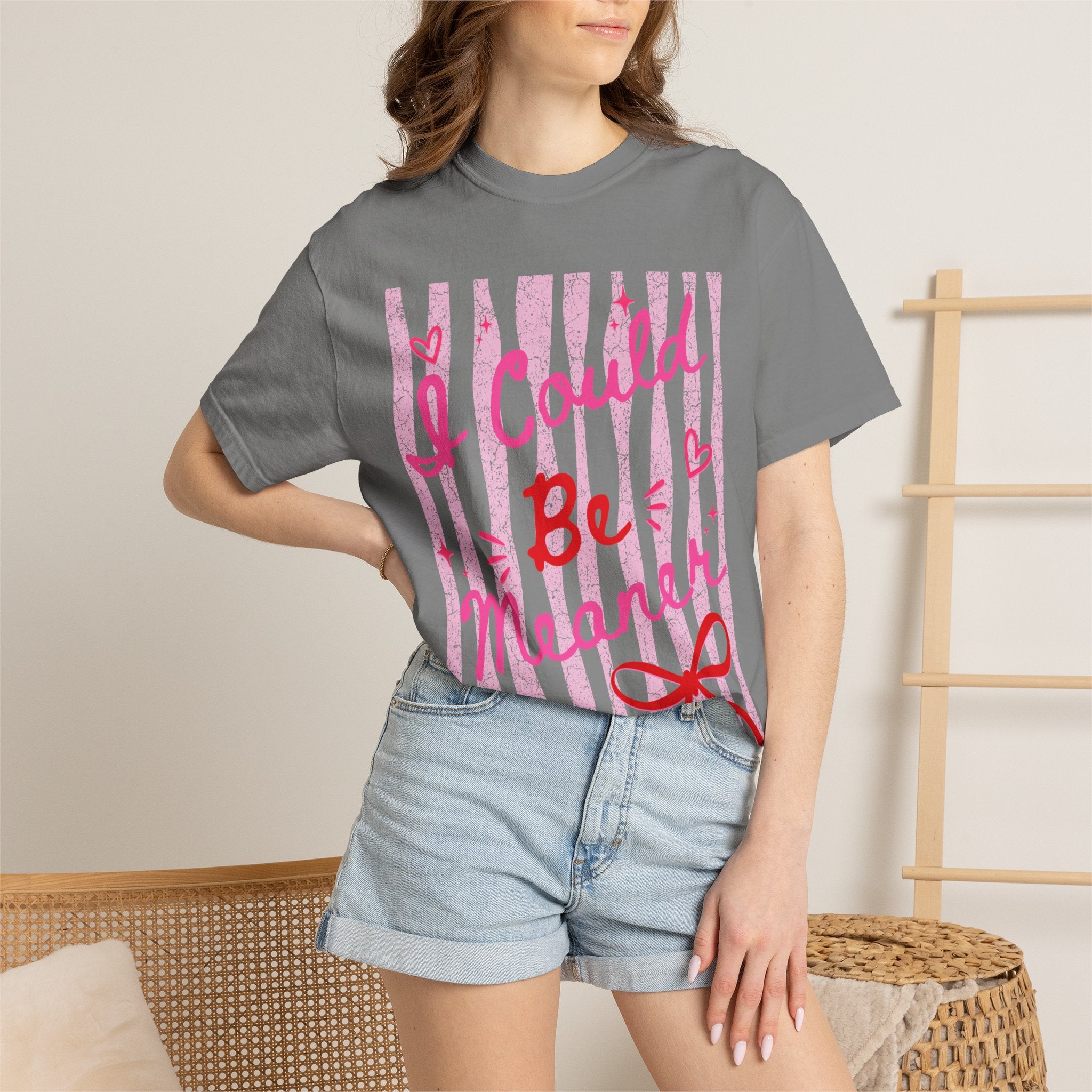 I Could Be Meaner Graphic Tee