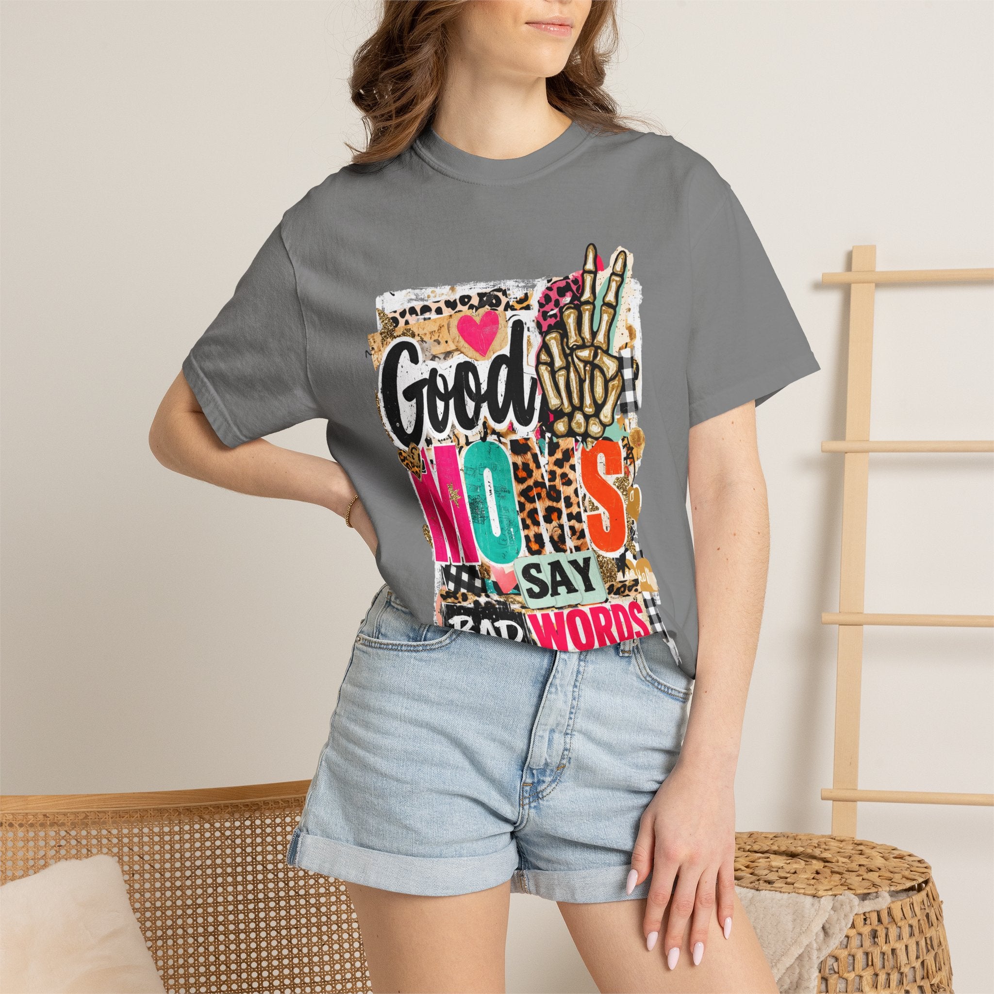Good Moms Say Bad Words Graphic T-Shirt