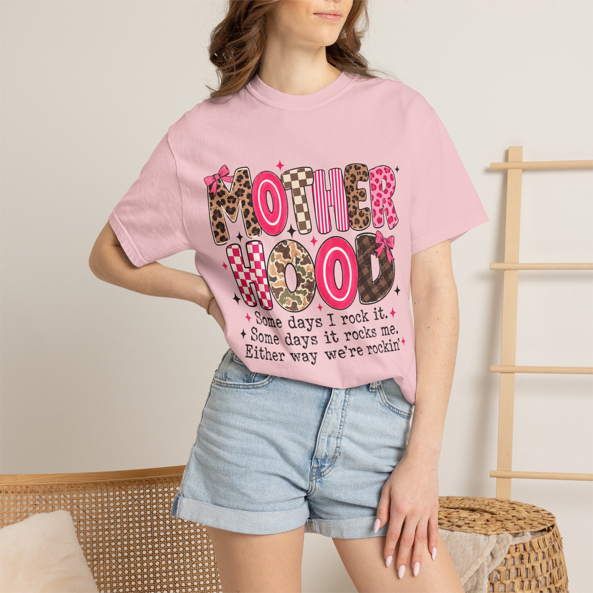 Some Days I Rock It' Casual Mom Tee