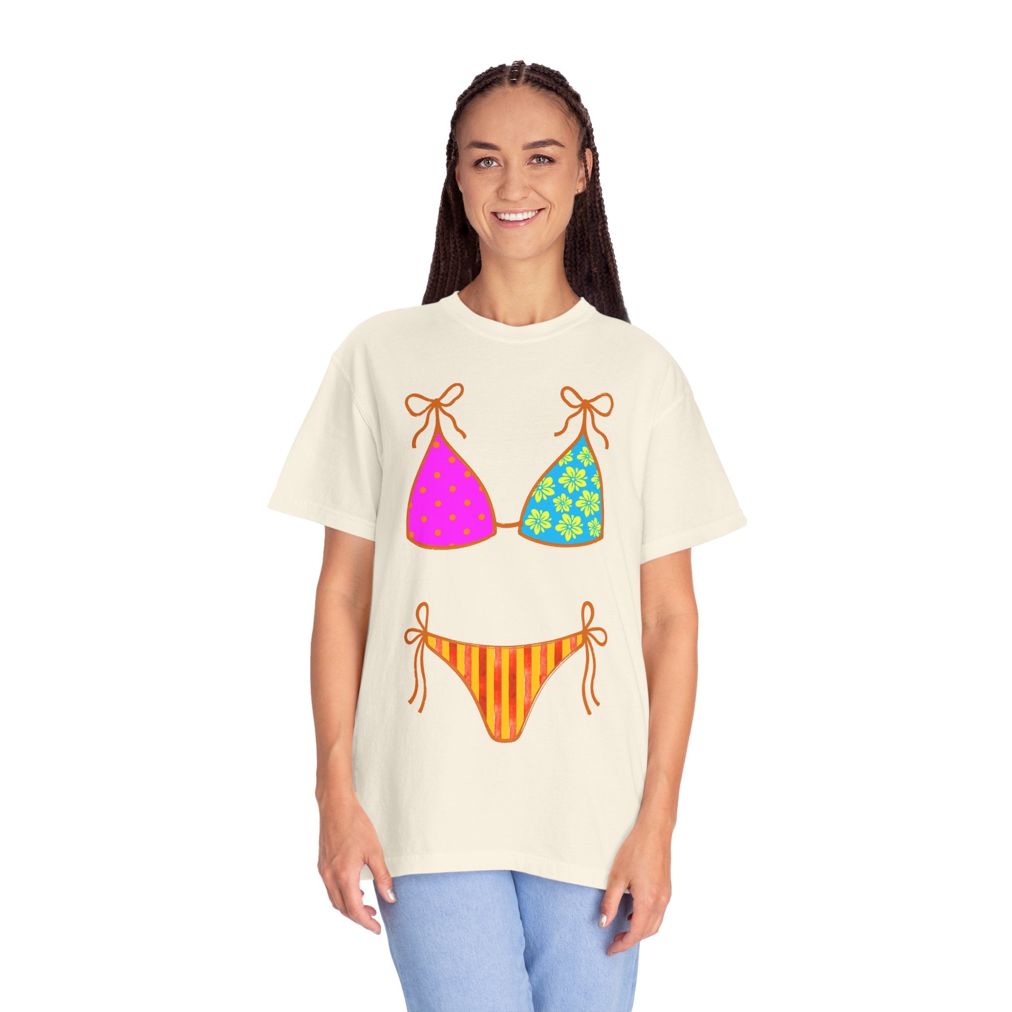 Bikini Print T-Shirt