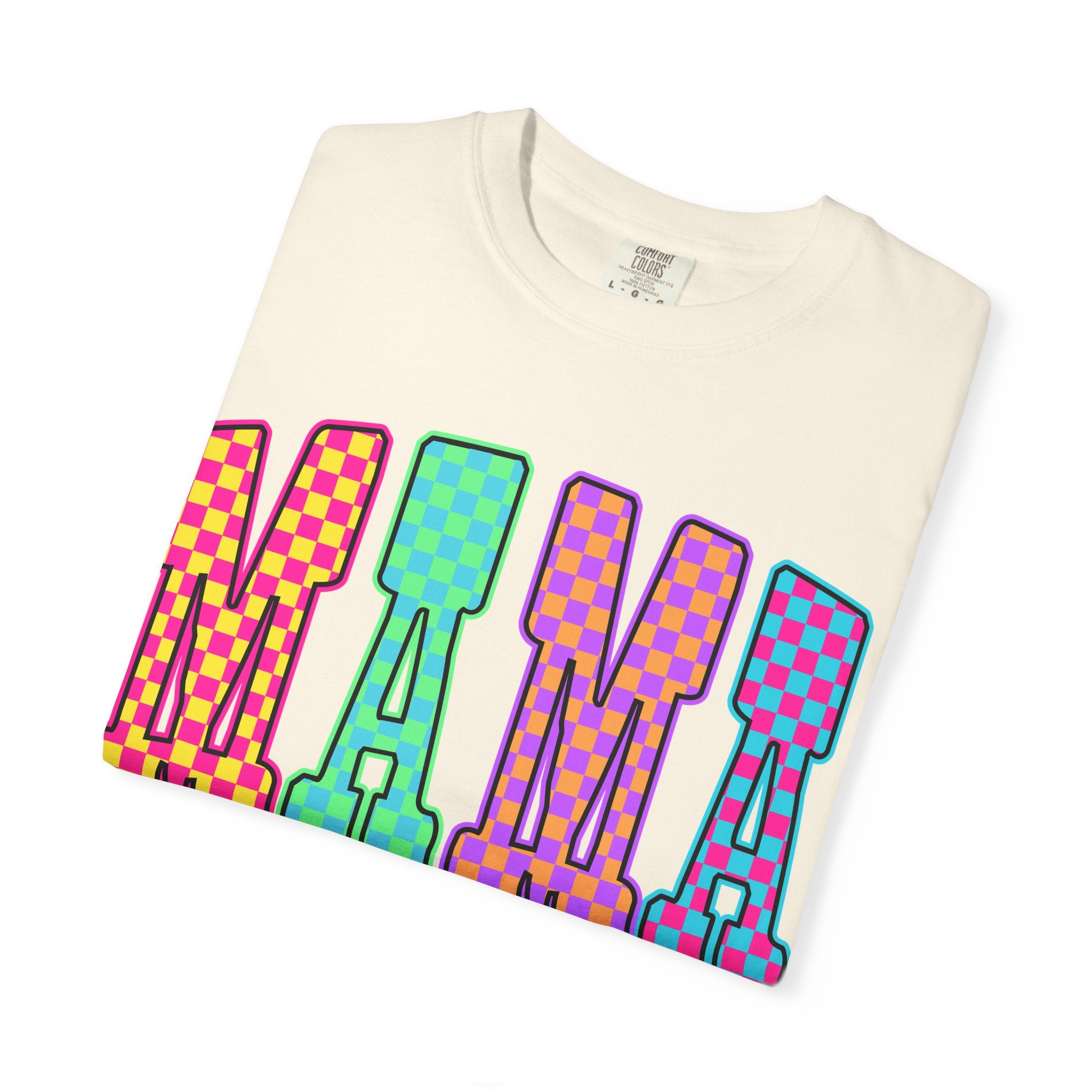 Mama Colorblock Graphic Tee