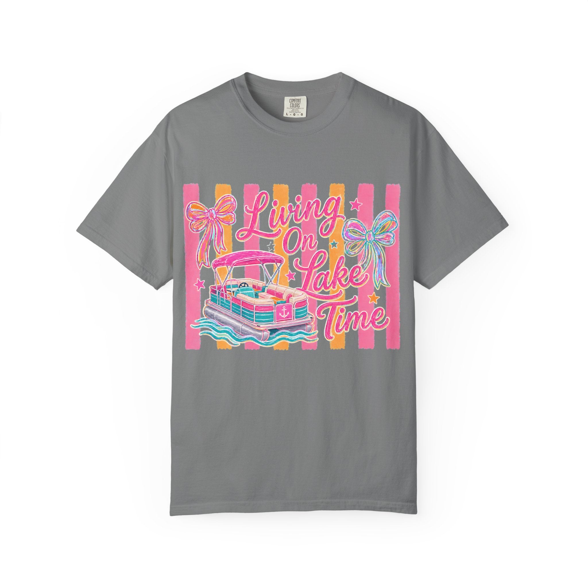 Living On Lake Time T-Shirt