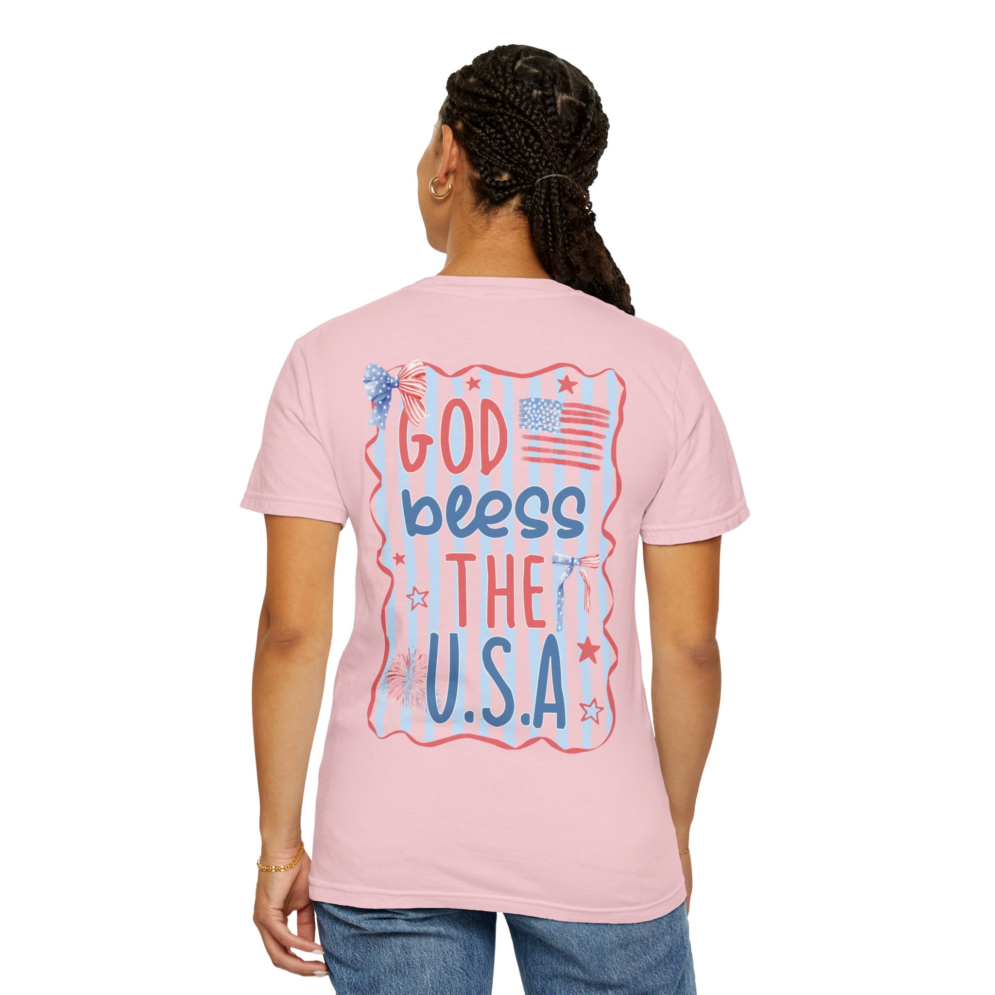 God Bless the U.S.A. Patriotic T-Shirt