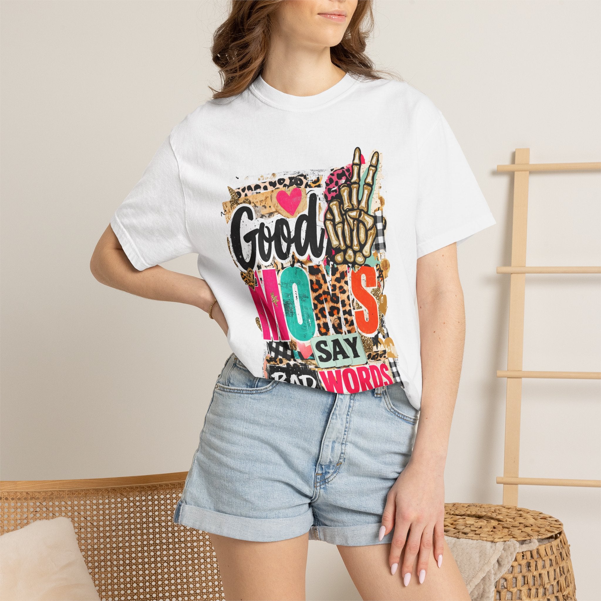 Good Moms Say Bad Words Graphic T-Shirt