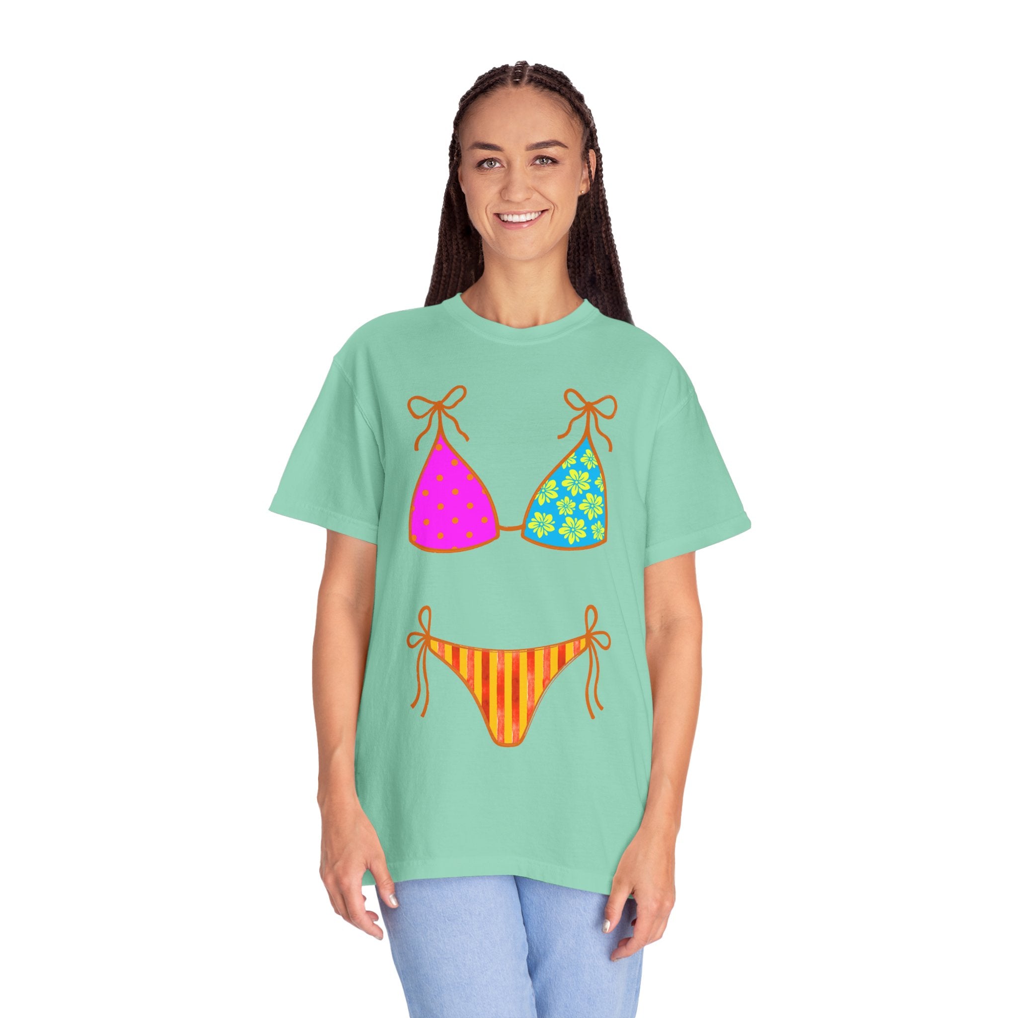 Bikini Print T-Shirt