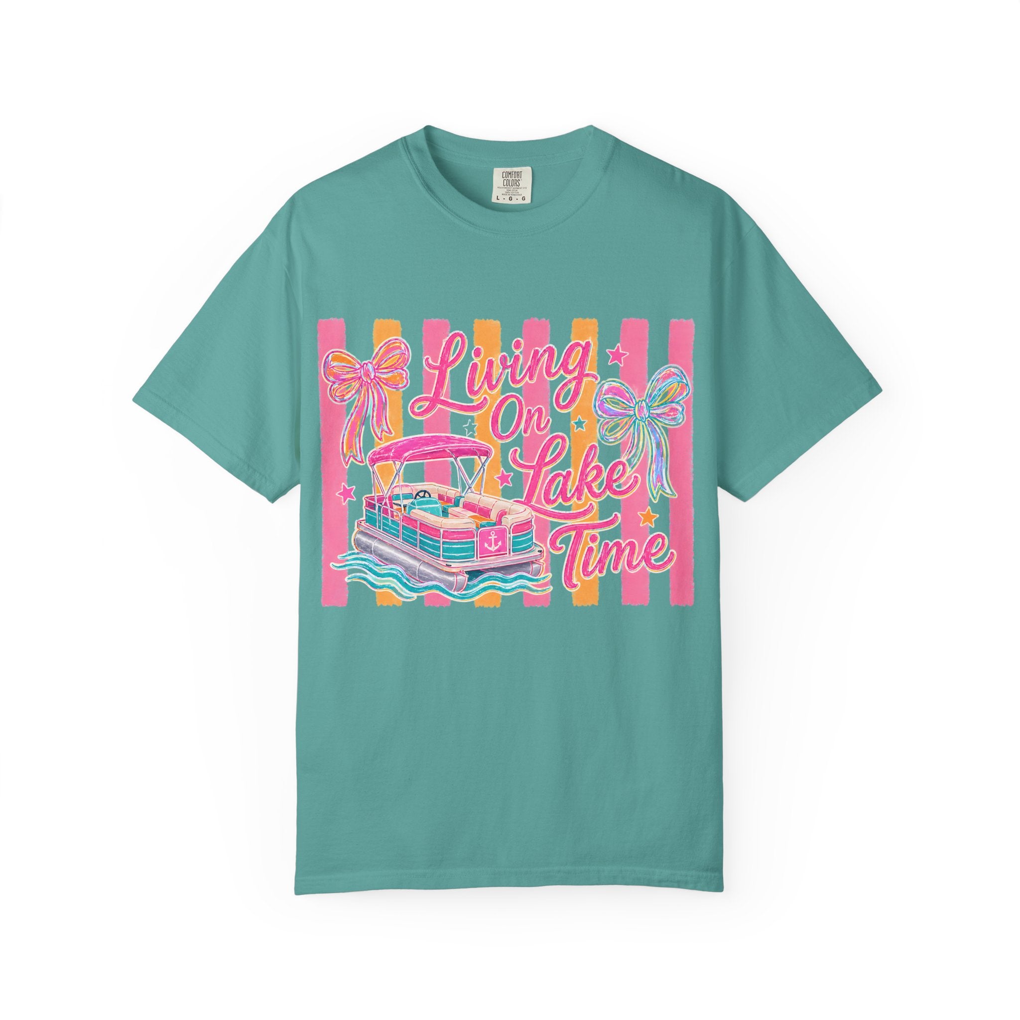 Living On Lake Time T-Shirt