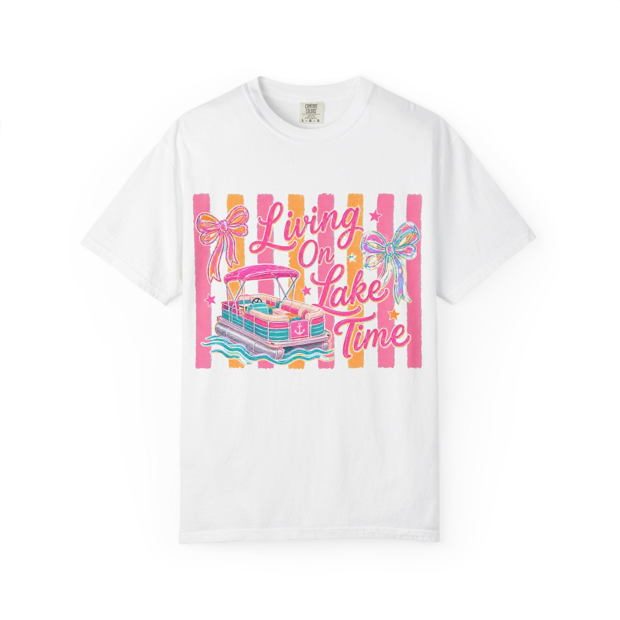 Living On Lake Time T-Shirt