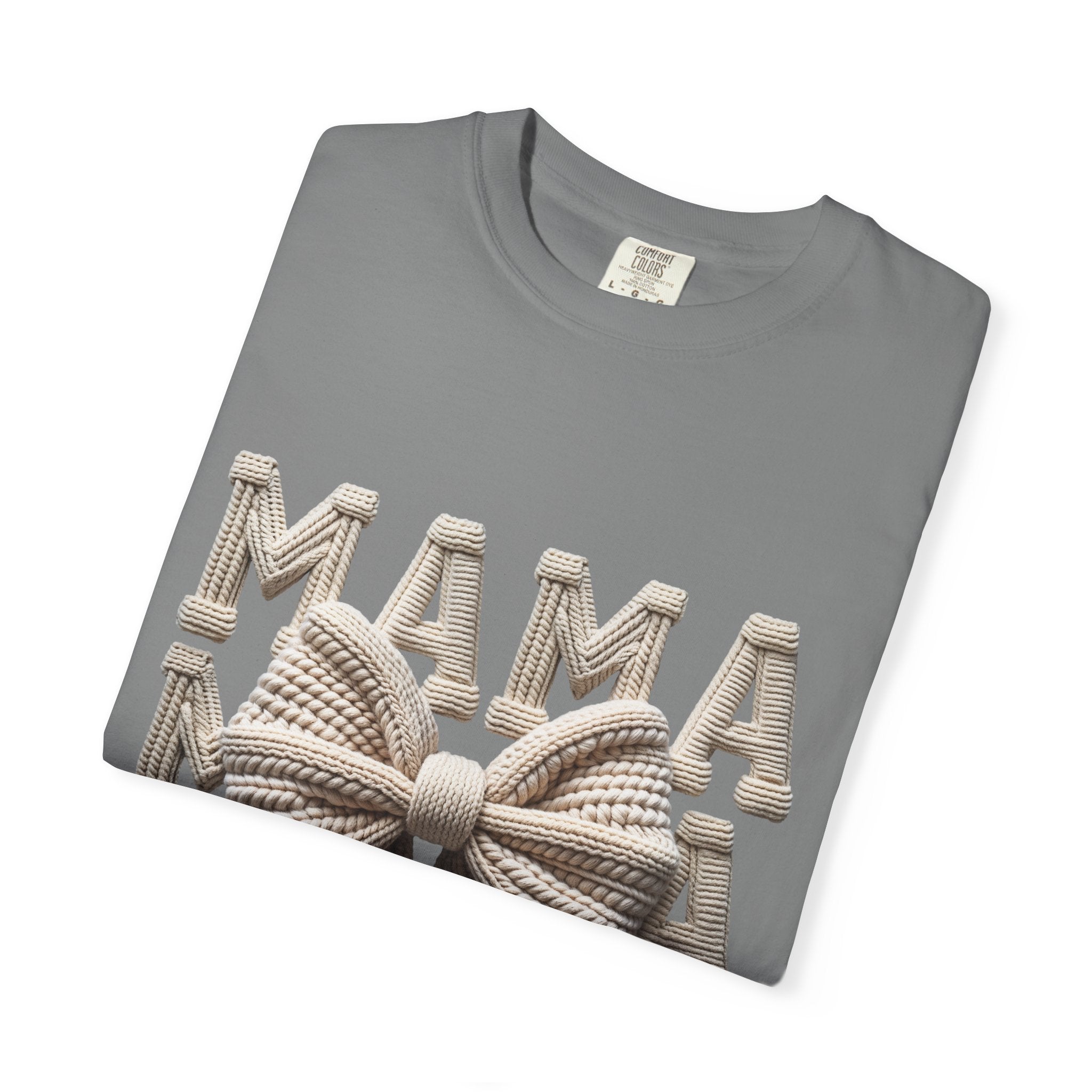 Cozy Knit Bow Mother's Day Tee