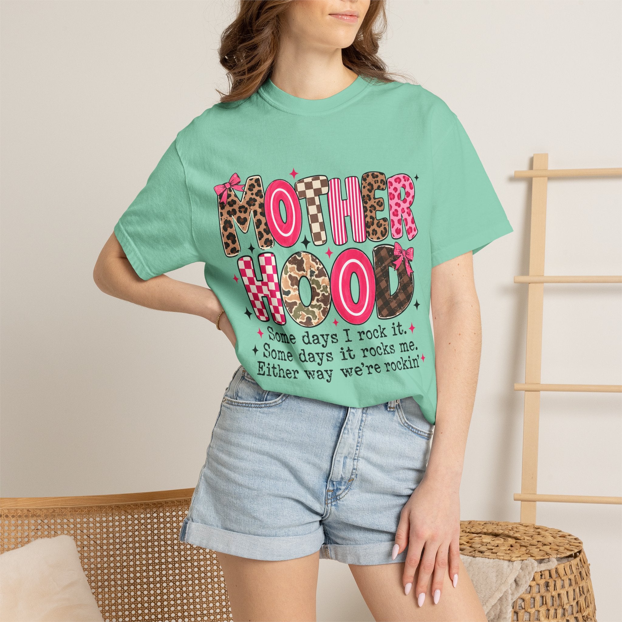 Some Days I Rock It' Casual Mom Tee