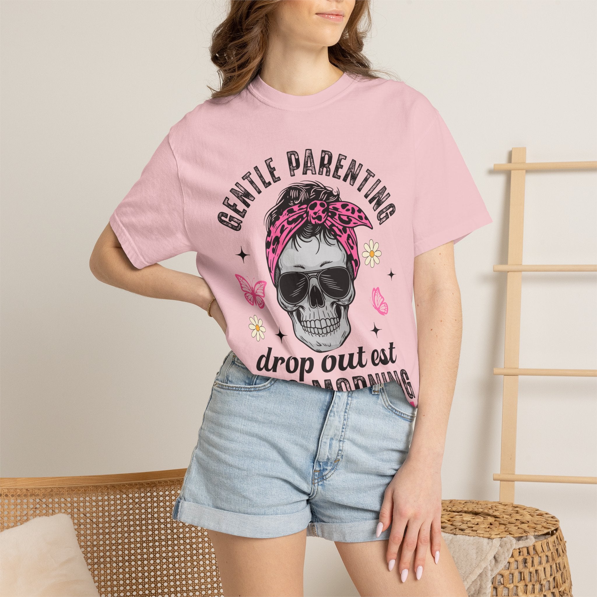 Gentle Parenting Drop Out Graphic T-Shirt