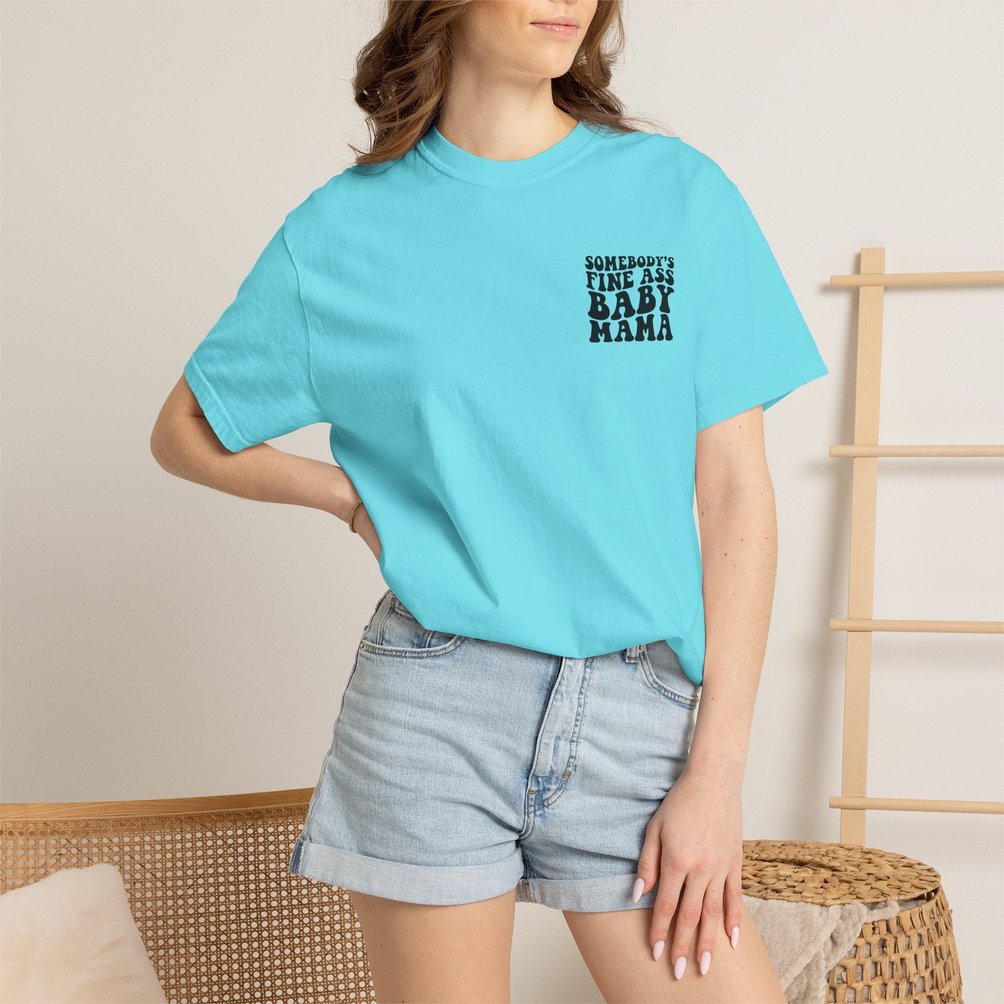 Somebody's Fine Ass Baby Mama Graphic T-Shirt