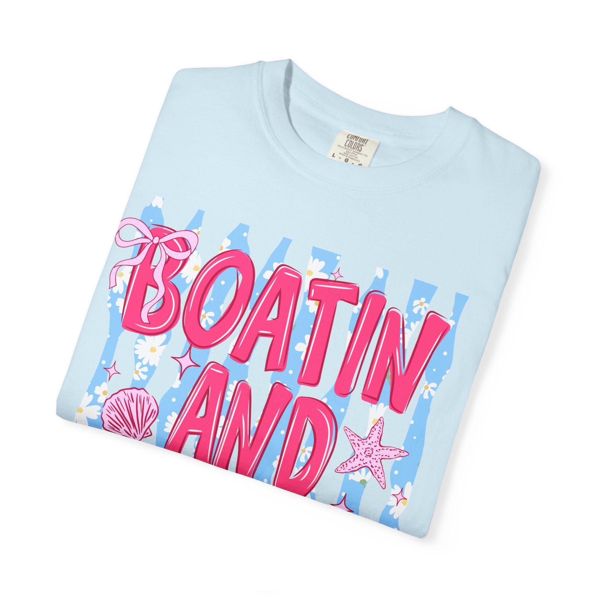 Boatin' and Floatin' Beach T-Shirt