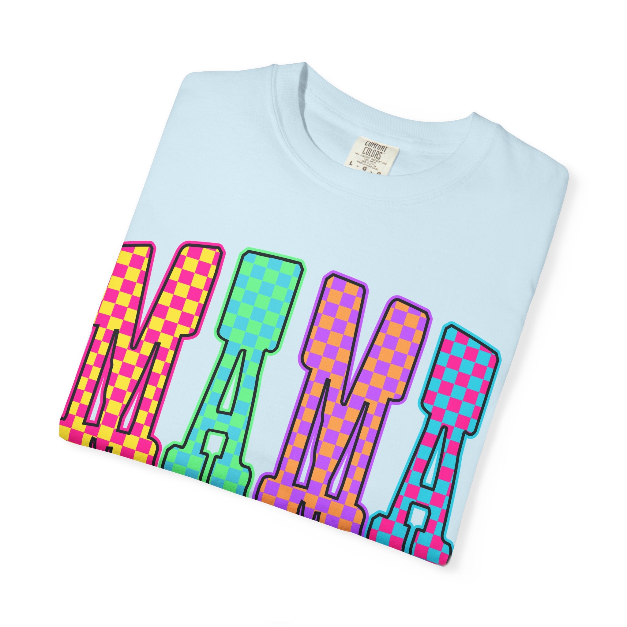 Mama Colorblock Graphic Tee