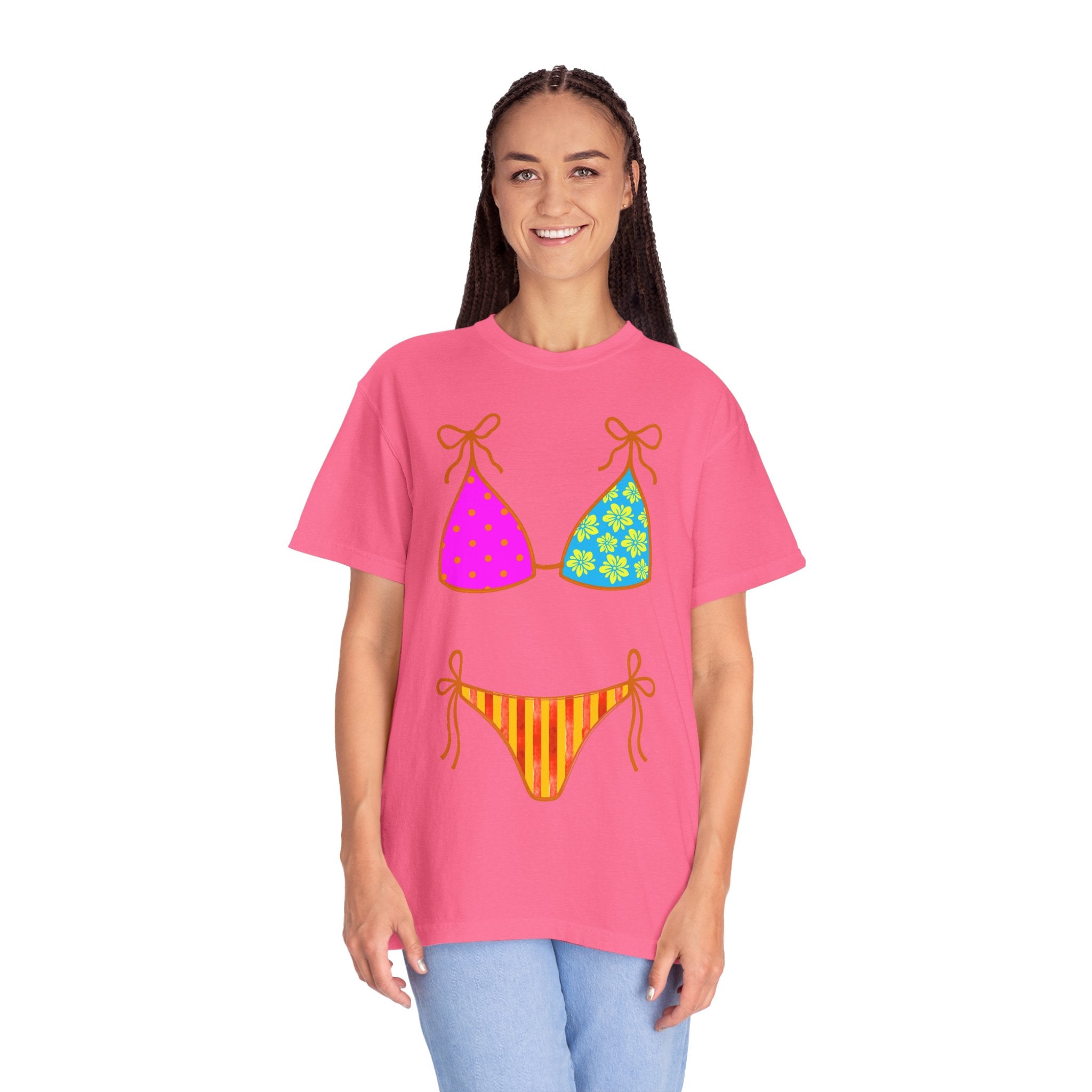 Bikini Print T-Shirt