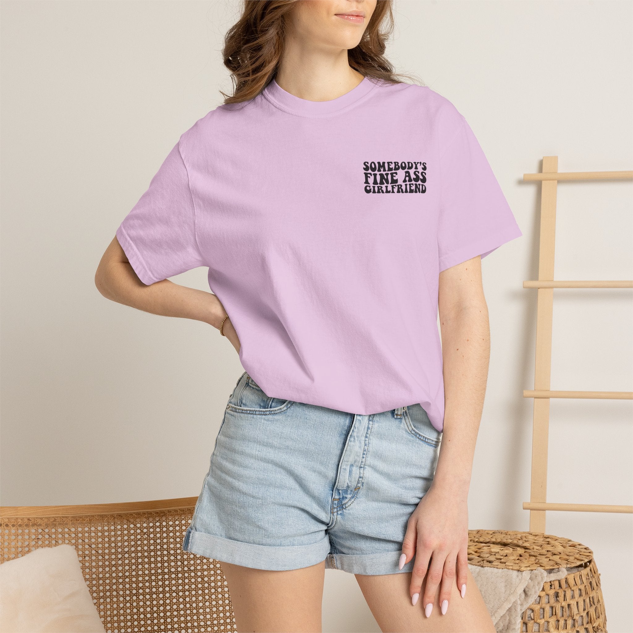 Somebody's Fine Ass Girlfriend Graphic T-shirt