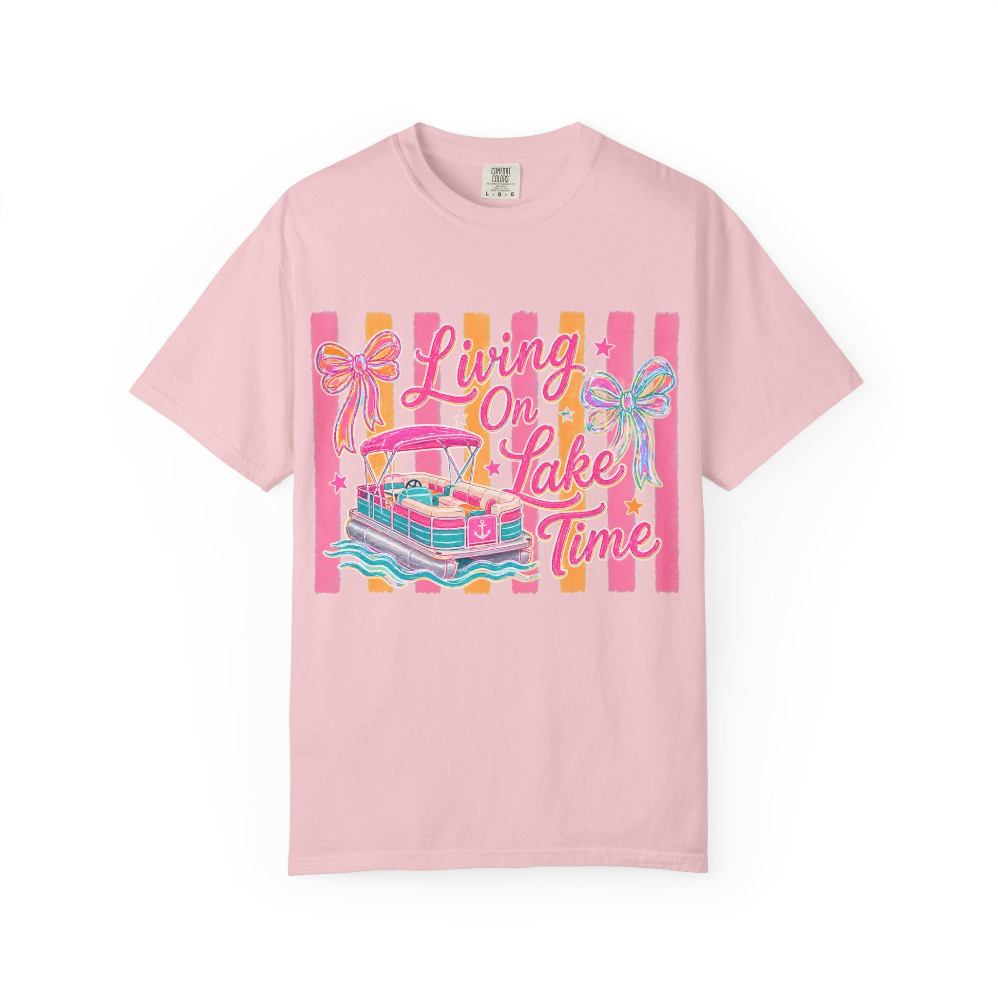 Living On Lake Time T-Shirt