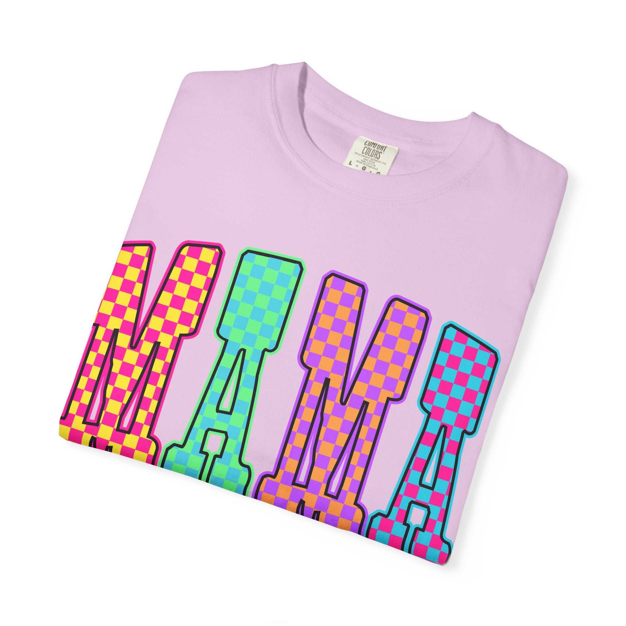 Mama Colorblock Graphic Tee