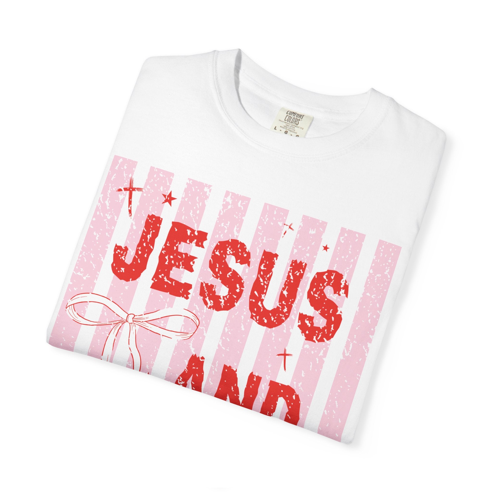 Jesus and Softball Graphic T-shirt