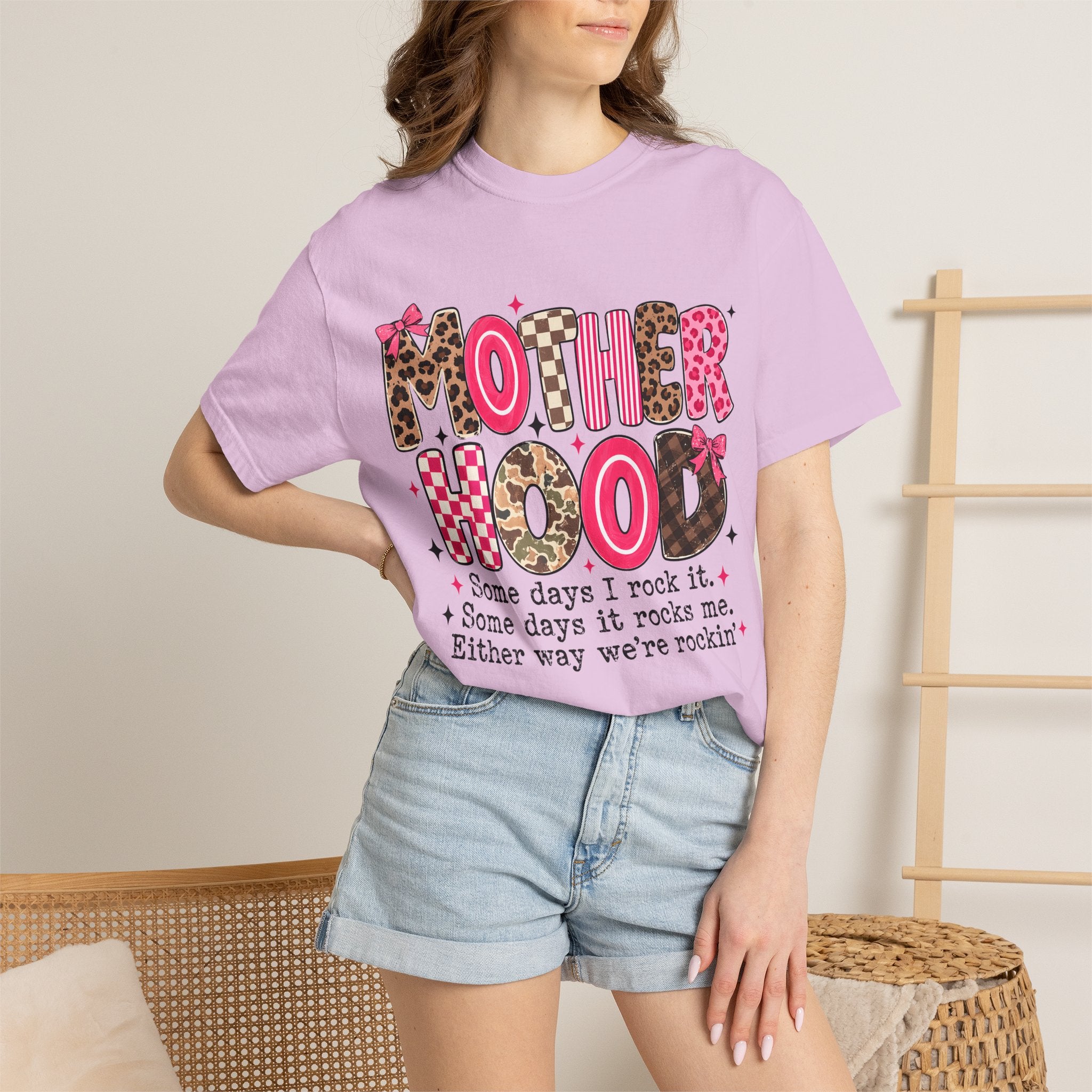 Some Days I Rock It' Casual Mom Tee
