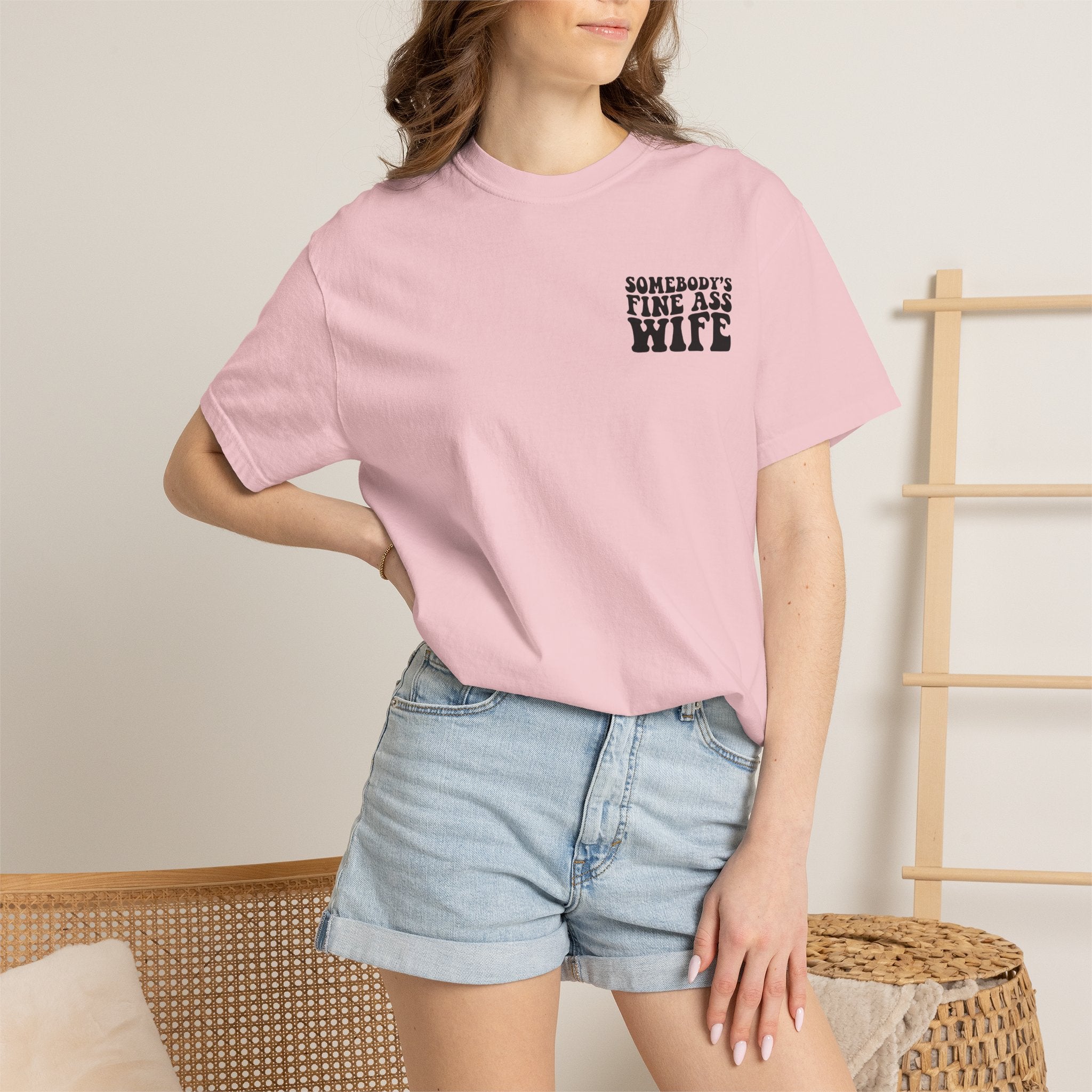 Somebody's Fine Ass Wife Graphic T-shirt