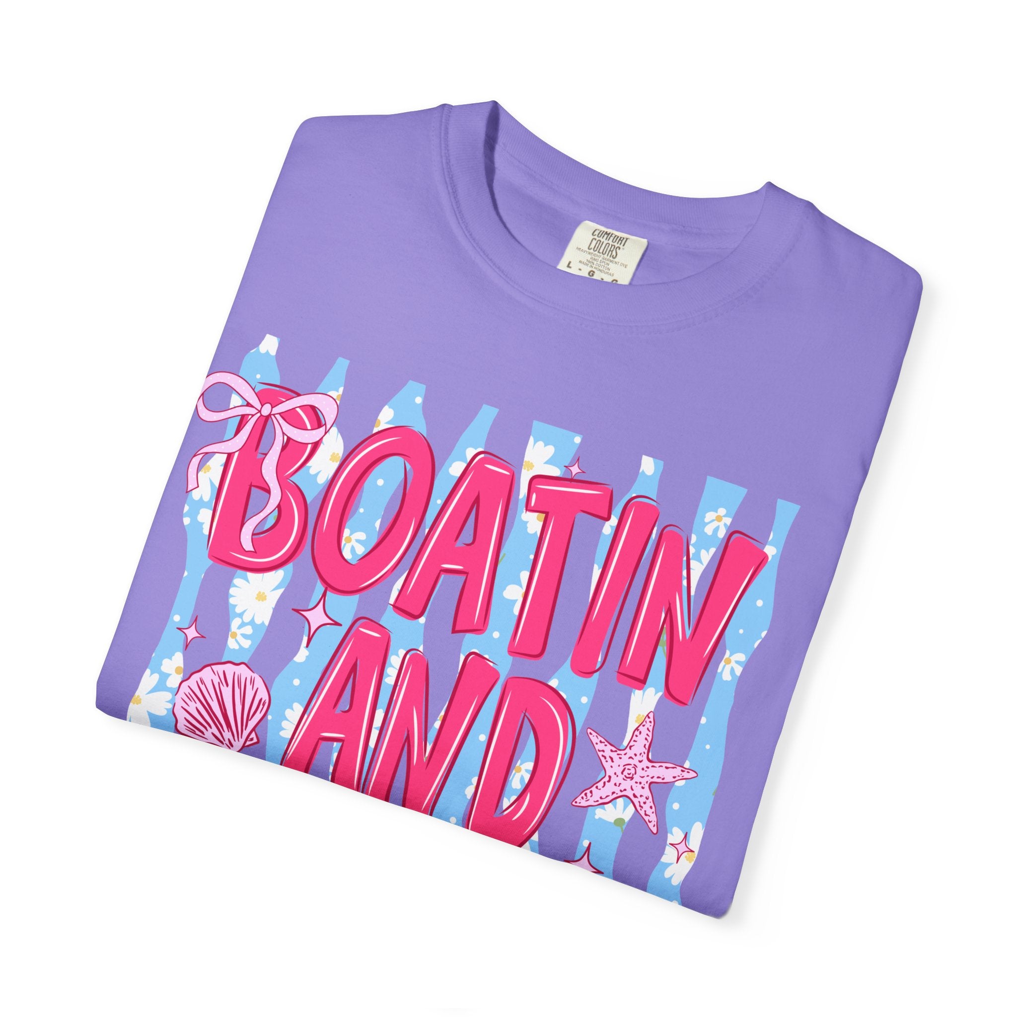 Boatin' and Floatin' Beach T-Shirt