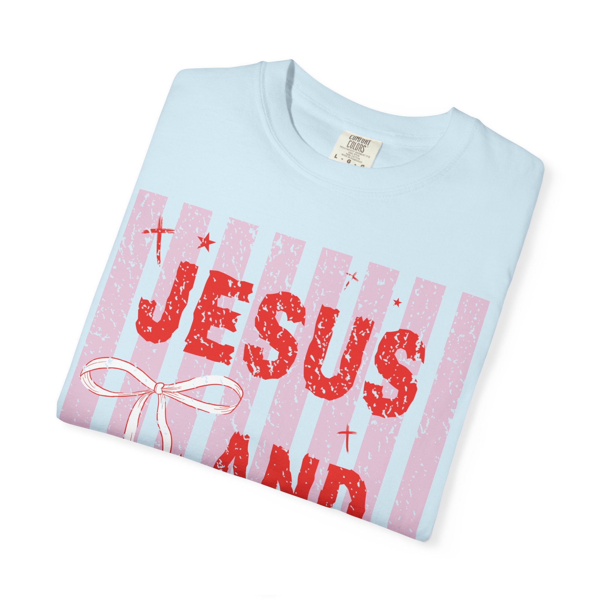 Jesus and Softball Graphic T-shirt