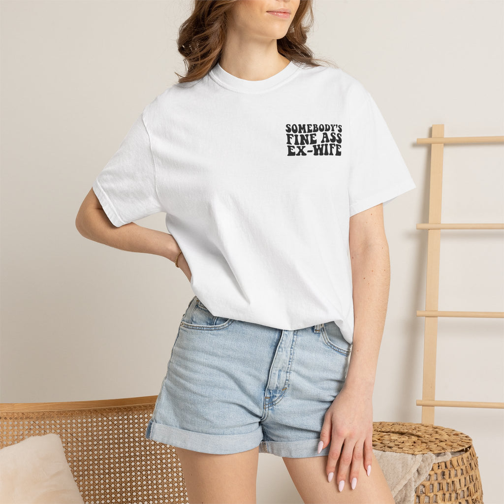 Somebody's Fine Ass Ex-Wife Graphic T-Shirt