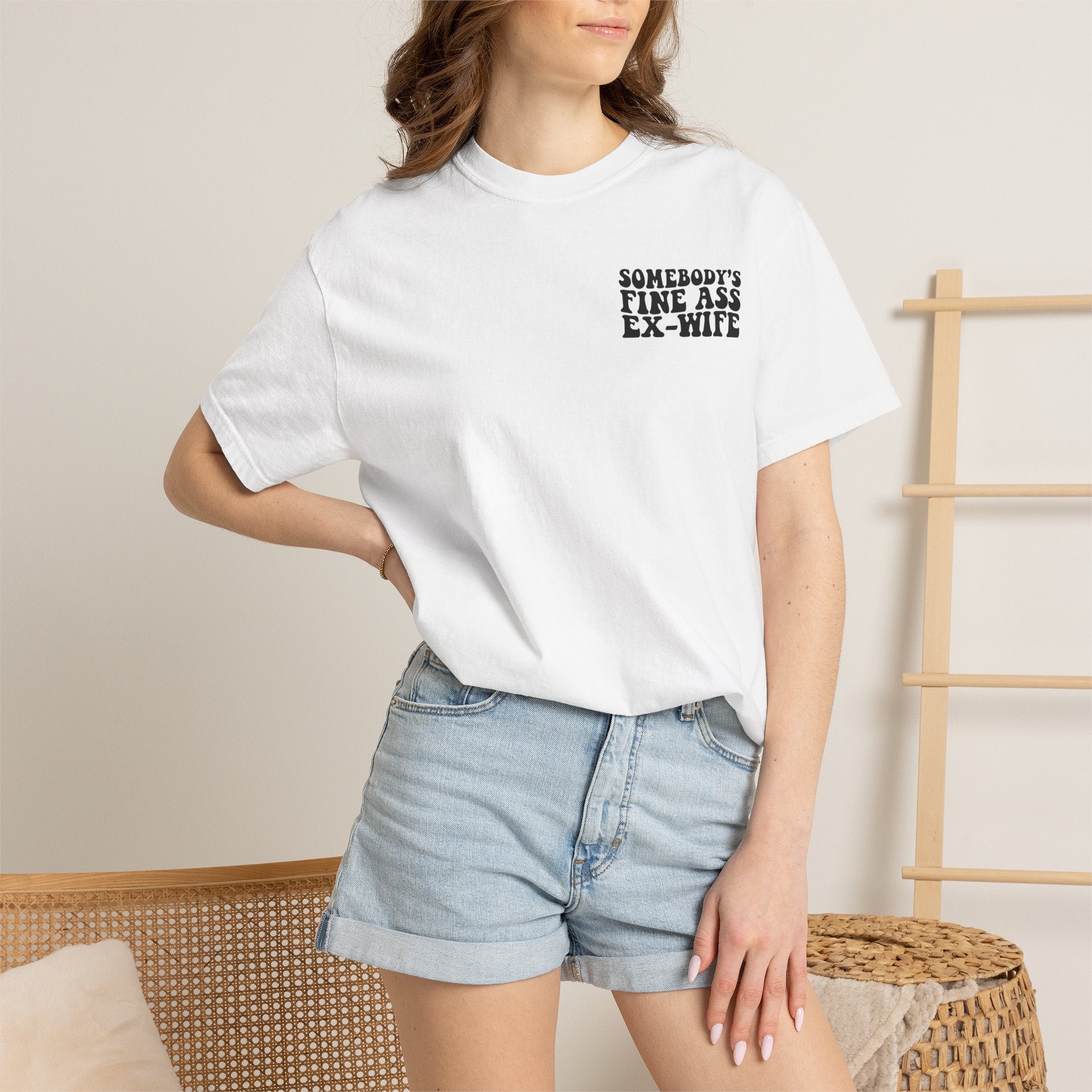 Somebody's Fine Ass Ex-Wife Graphic T-Shirt