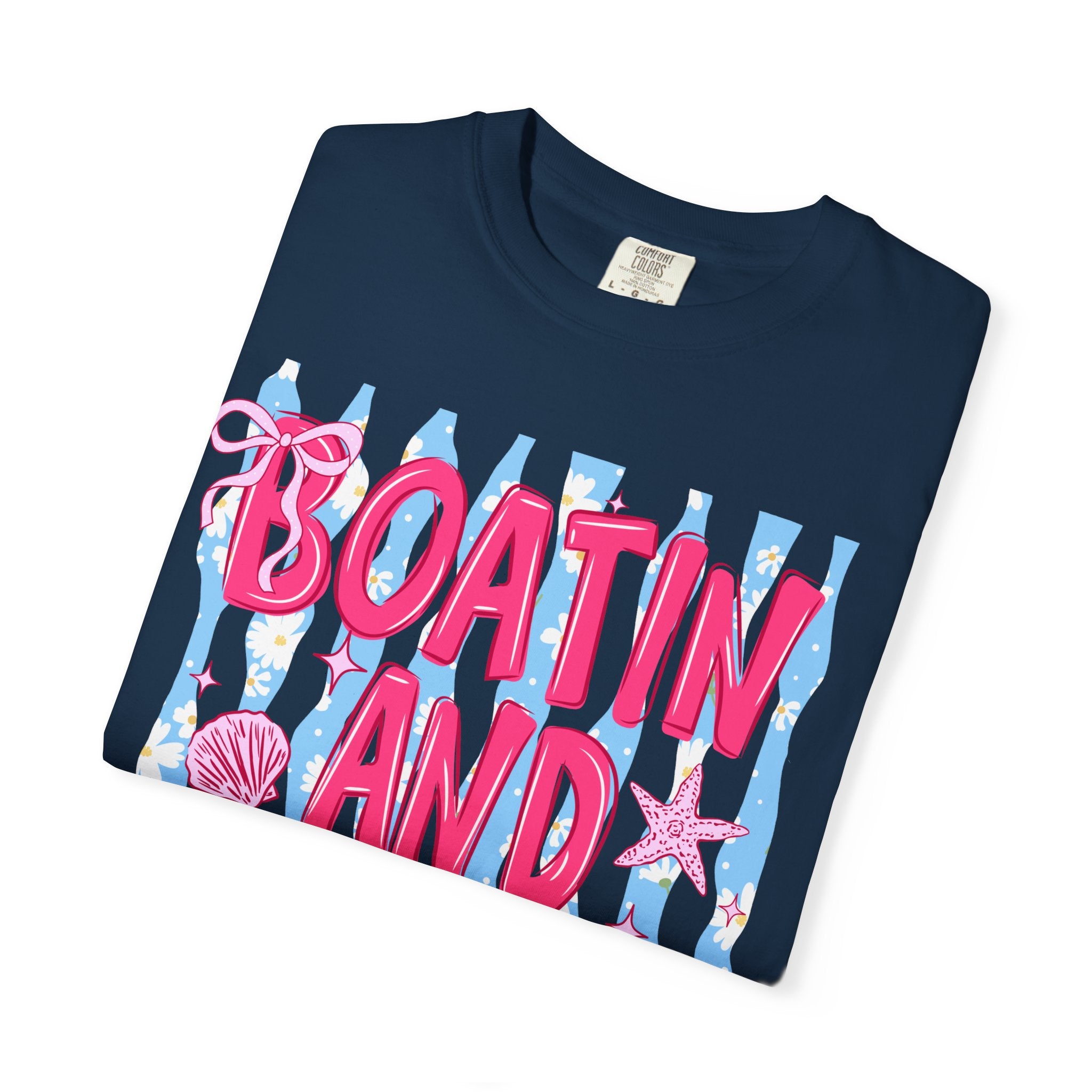 Boatin' and Floatin' Beach T-Shirt