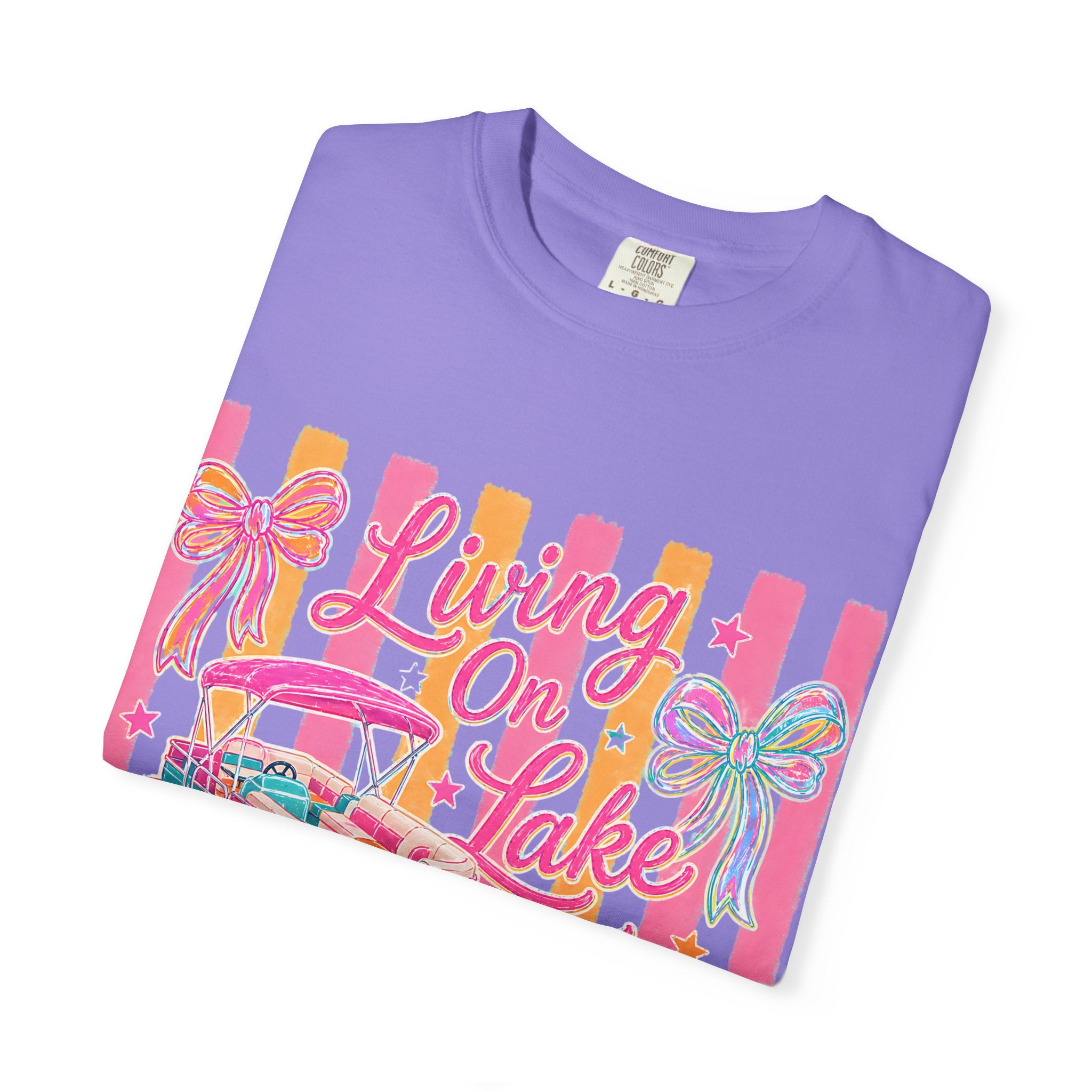 Living On Lake Time T-Shirt