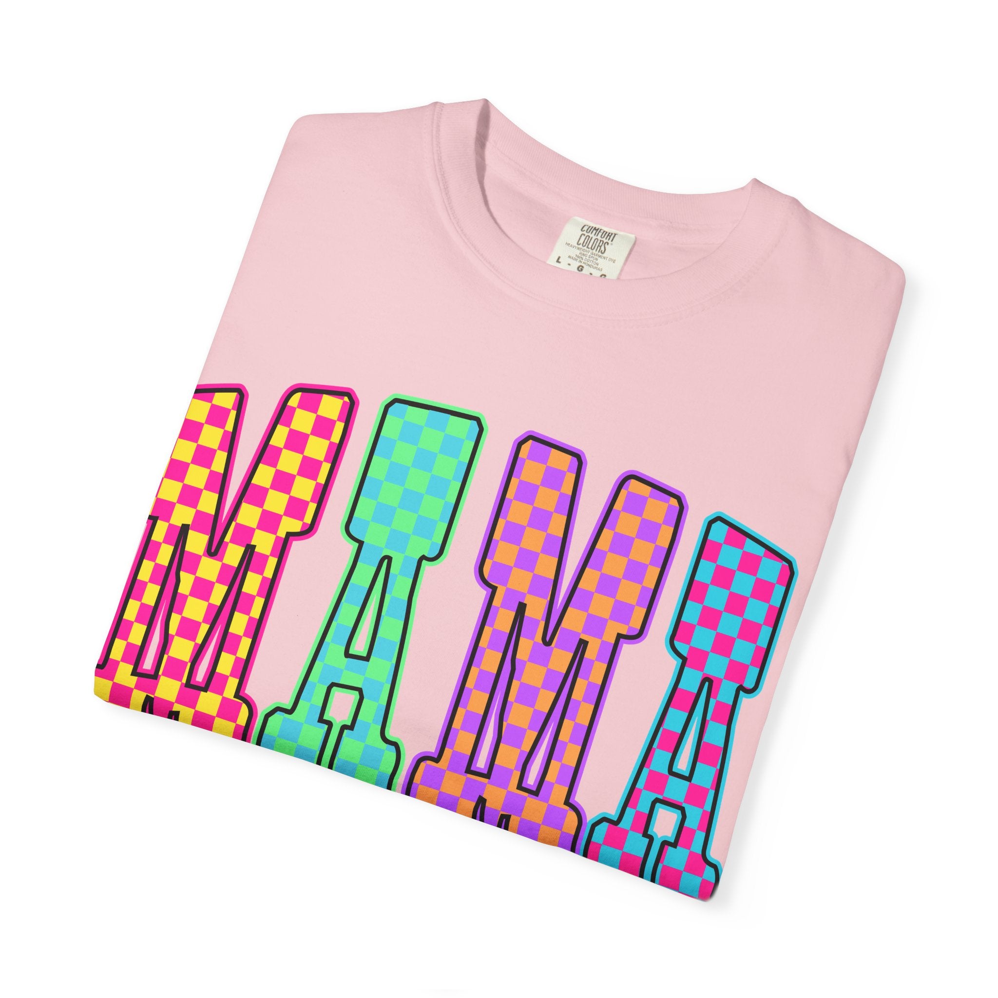 Mama Colorblock Graphic Tee