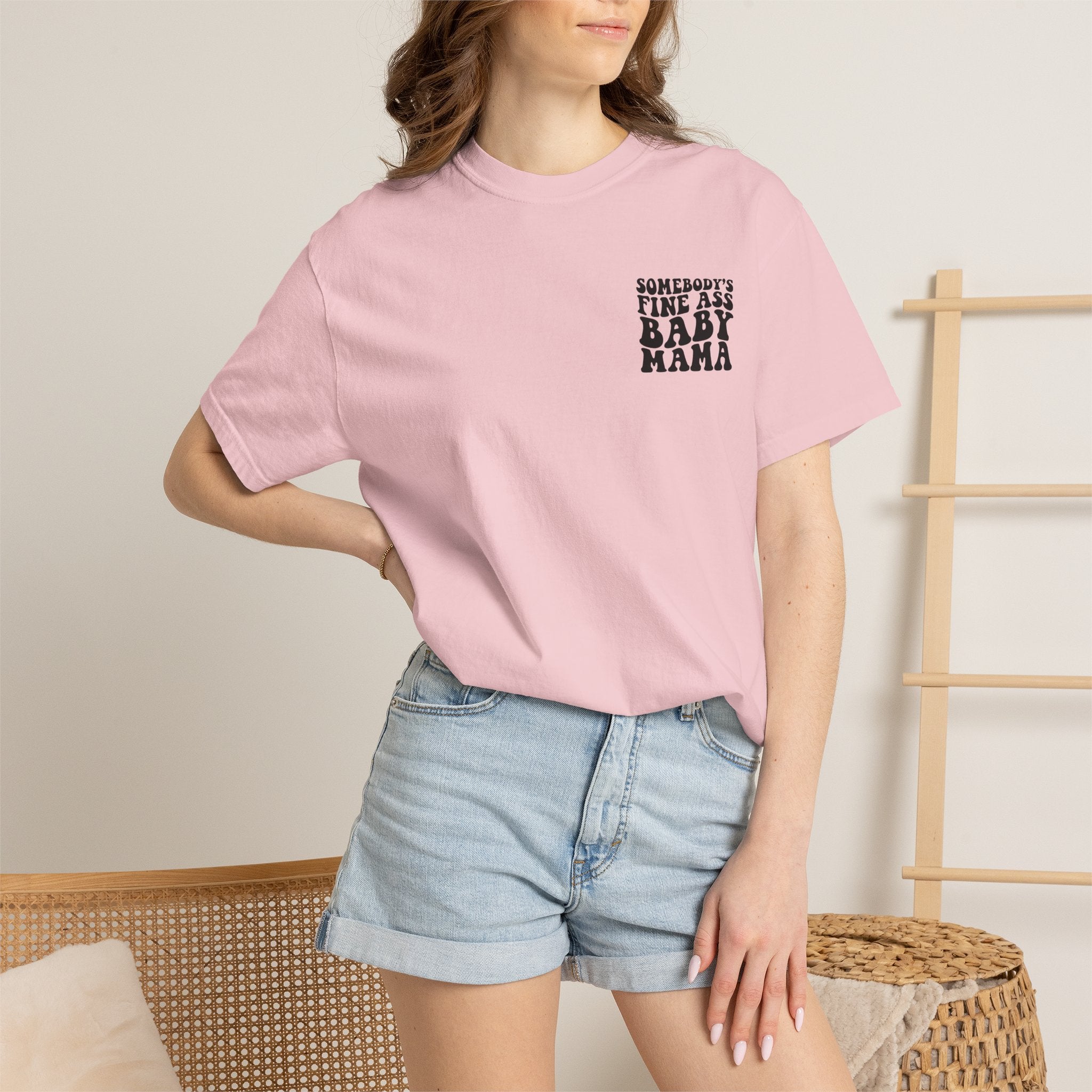 Somebody's Fine Ass Baby Mama Graphic T-Shirt