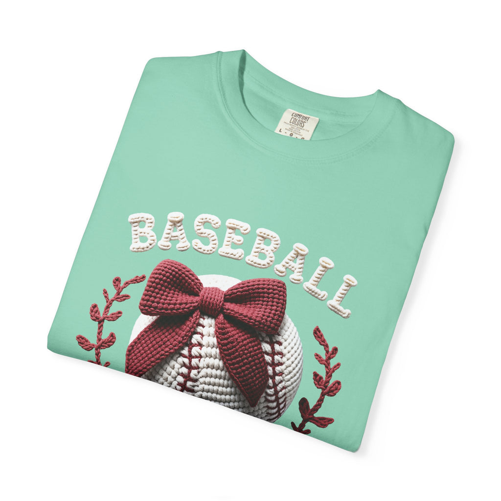 Bow Baseball Mom Tee