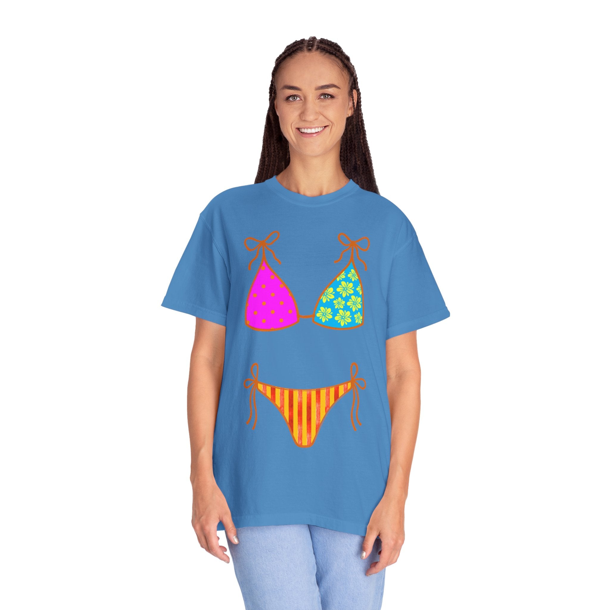 Bikini Print T-Shirt