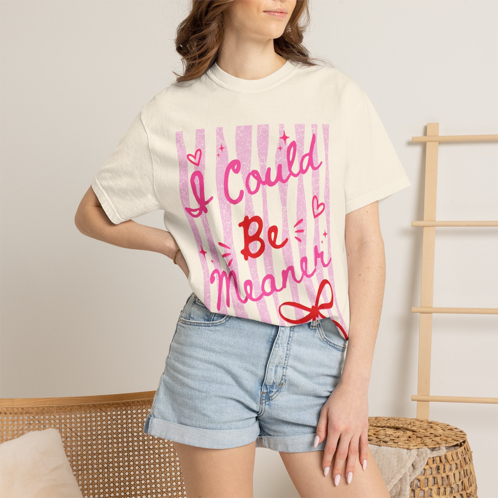 I Could Be Meaner Graphic Tee