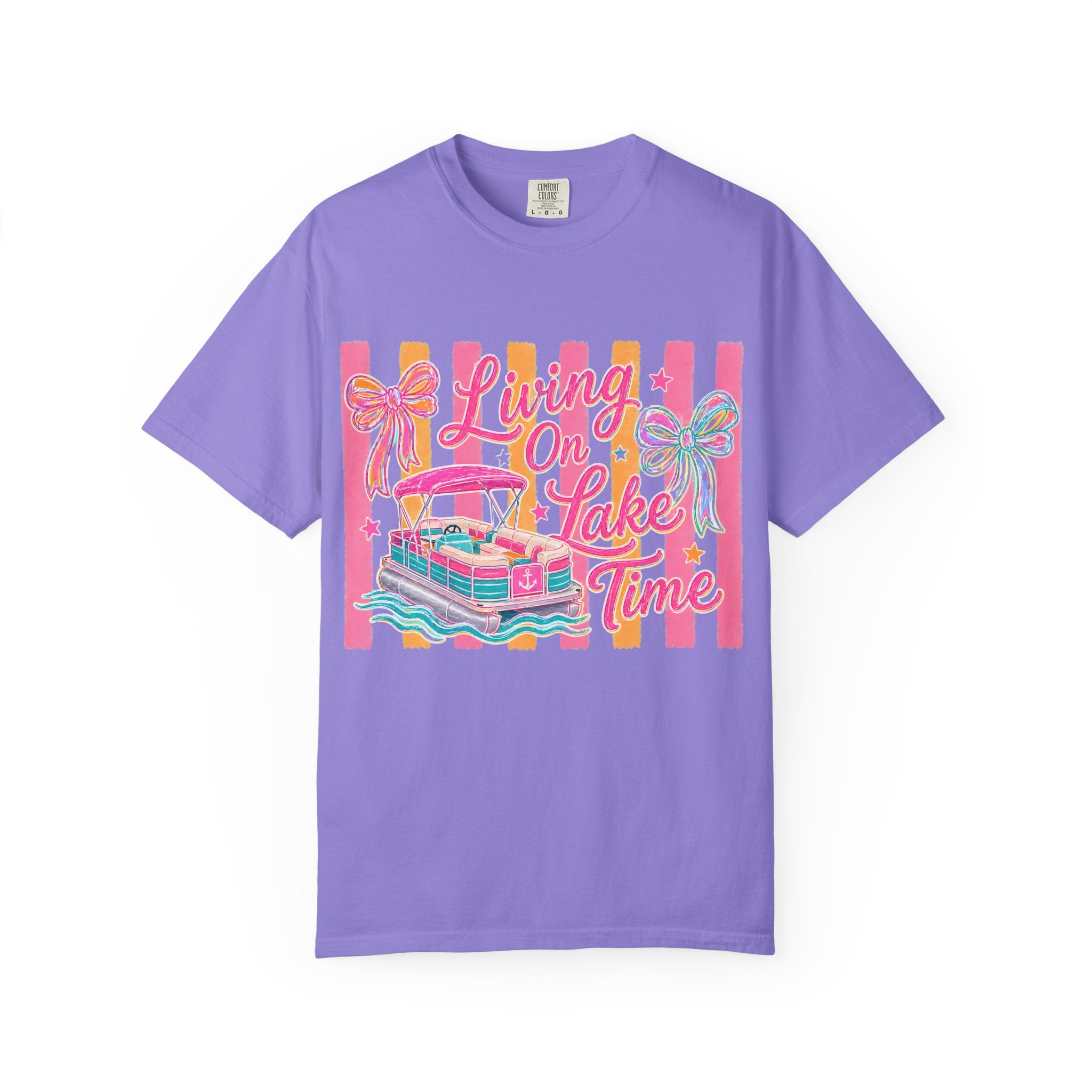 Living On Lake Time T-Shirt