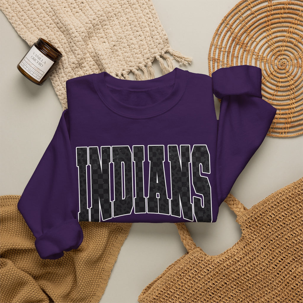 Indians Arch-Logo Crewneck Sweatshirt