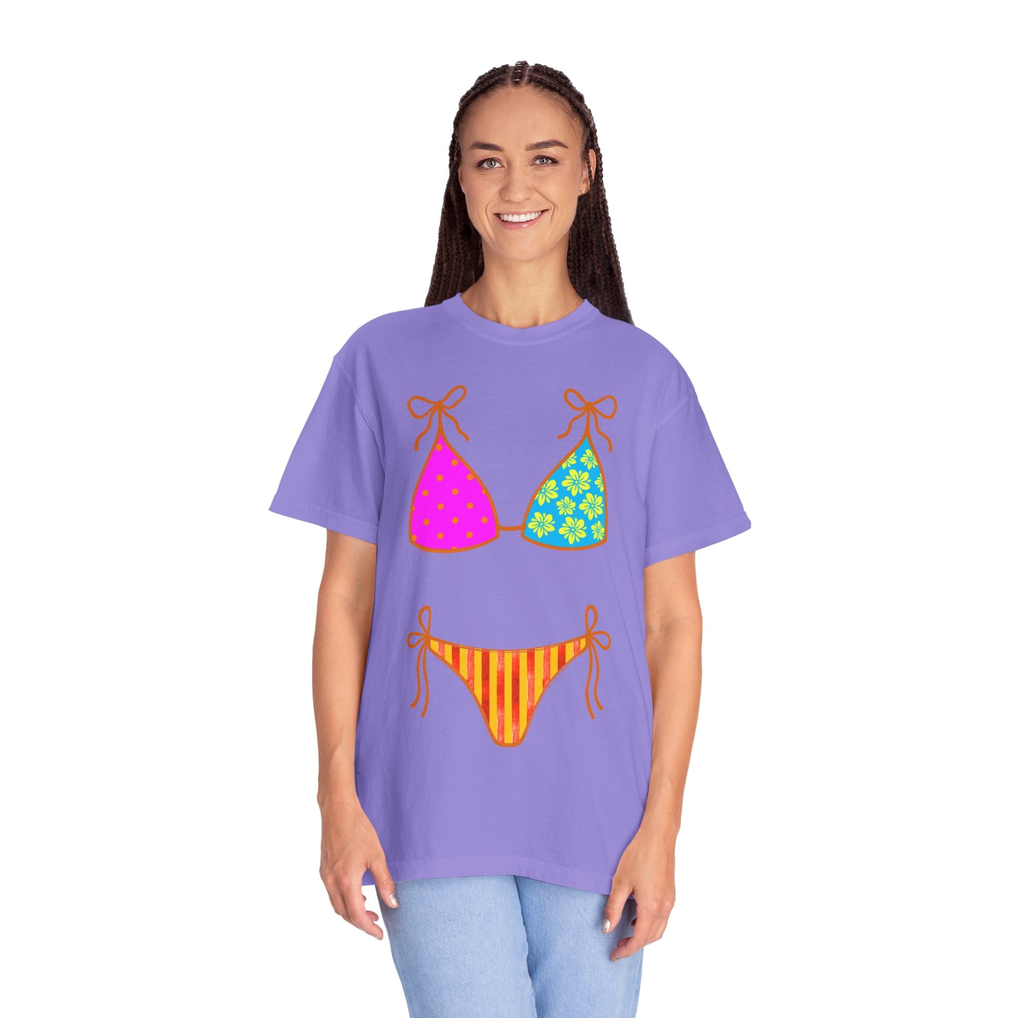 Bikini Print T-Shirt