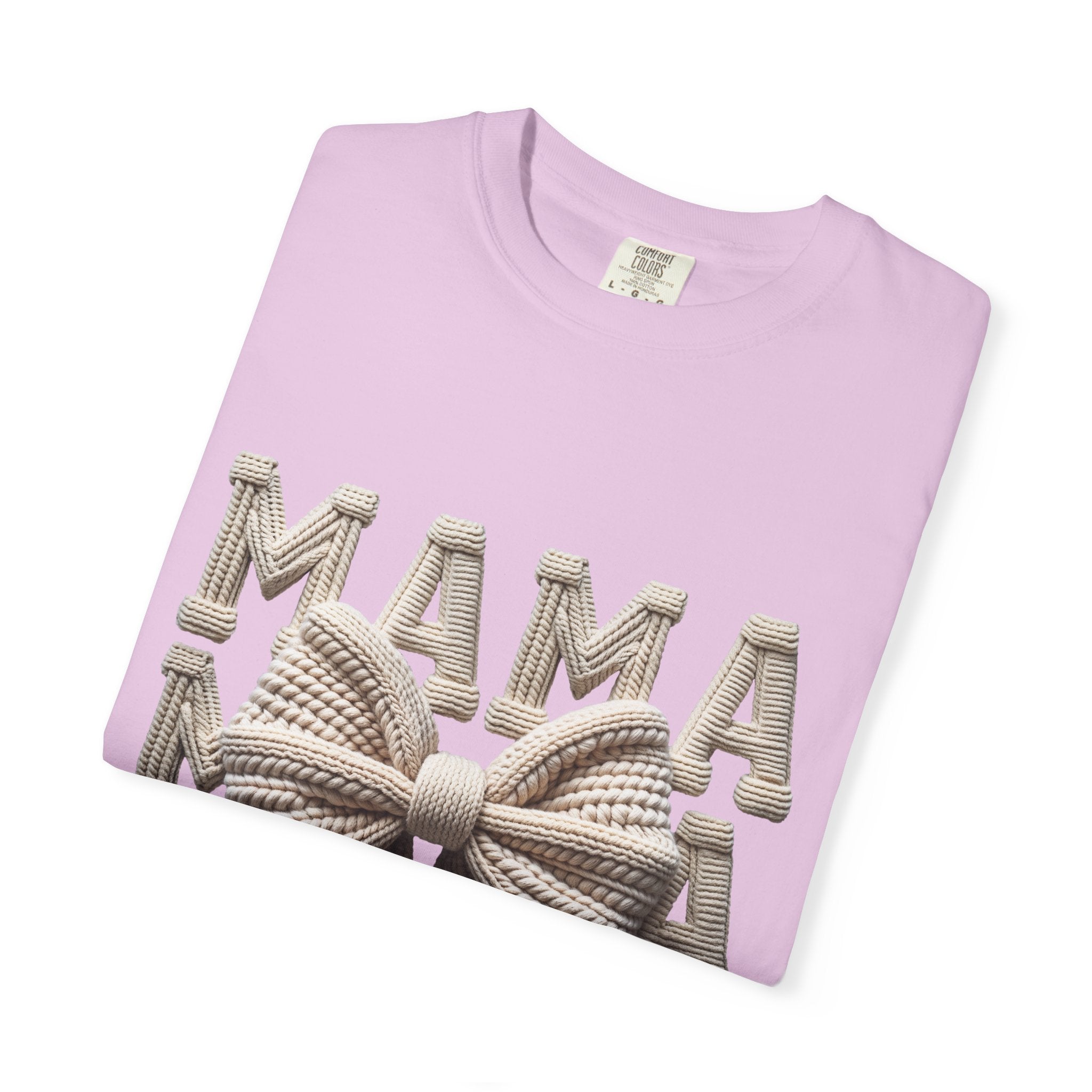 Cozy Knit Bow Mother's Day Tee