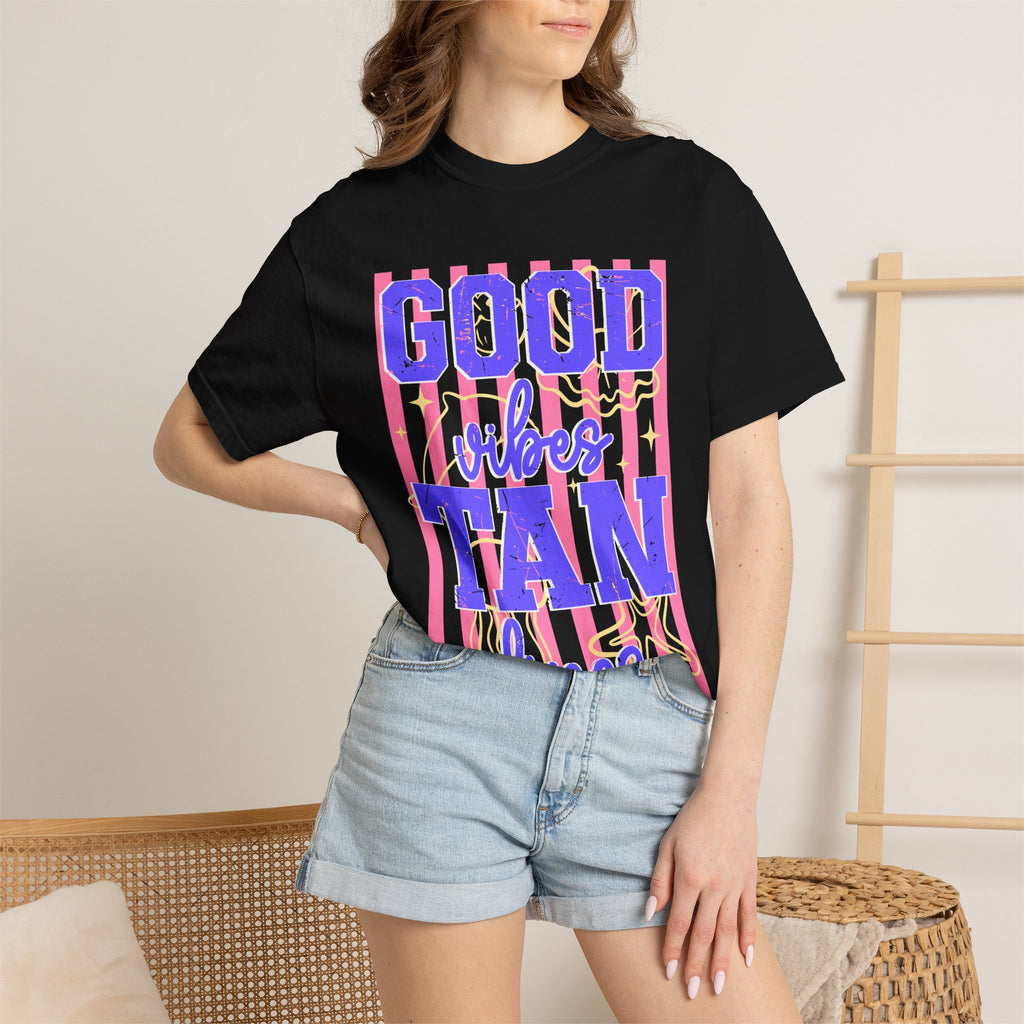 Good Vibes Tan Lines T-Shirt