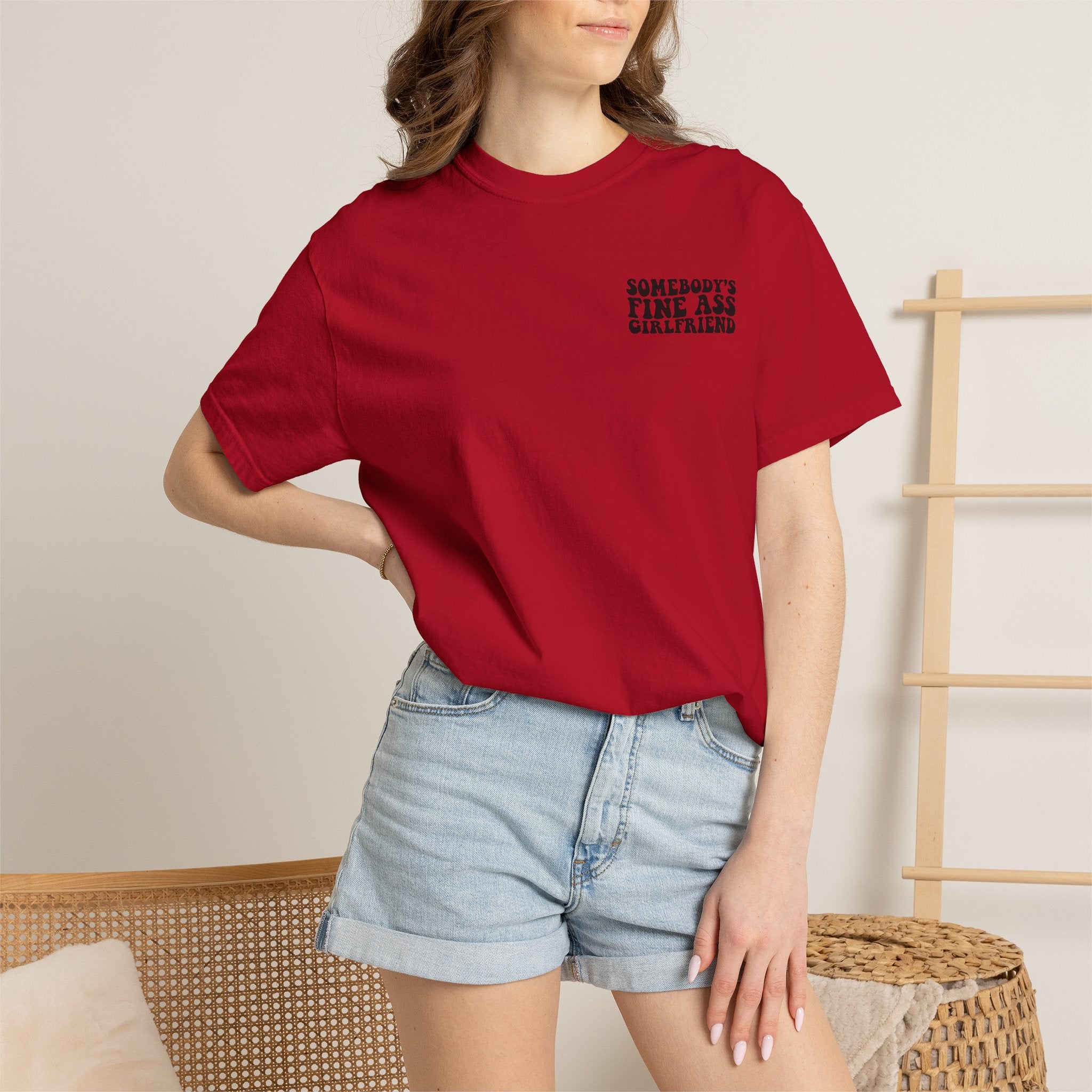 Somebody's Fine Ass Girlfriend Graphic T-shirt